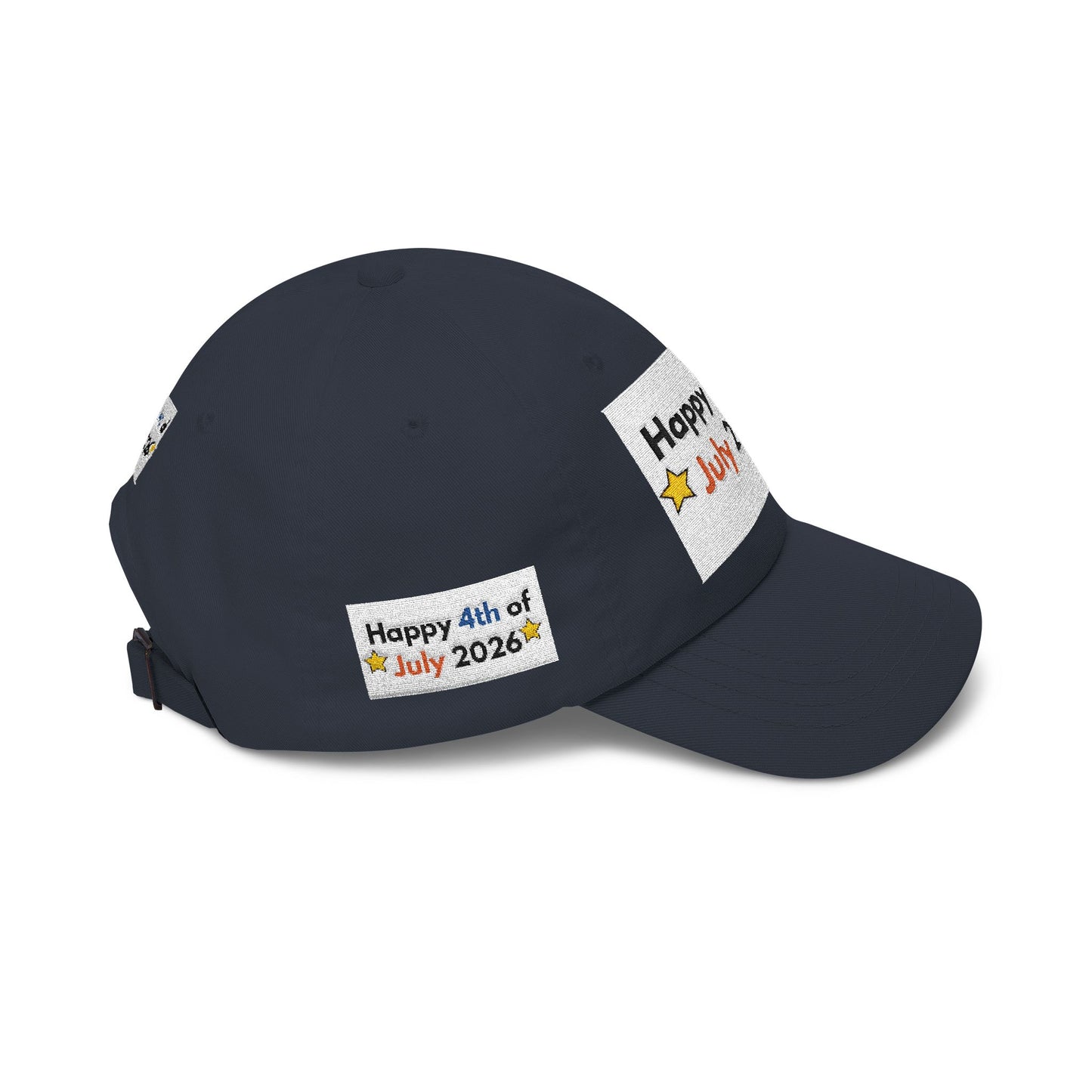 Happy 4th of July 2026 Dad Cap | Independence Day Stars Theme