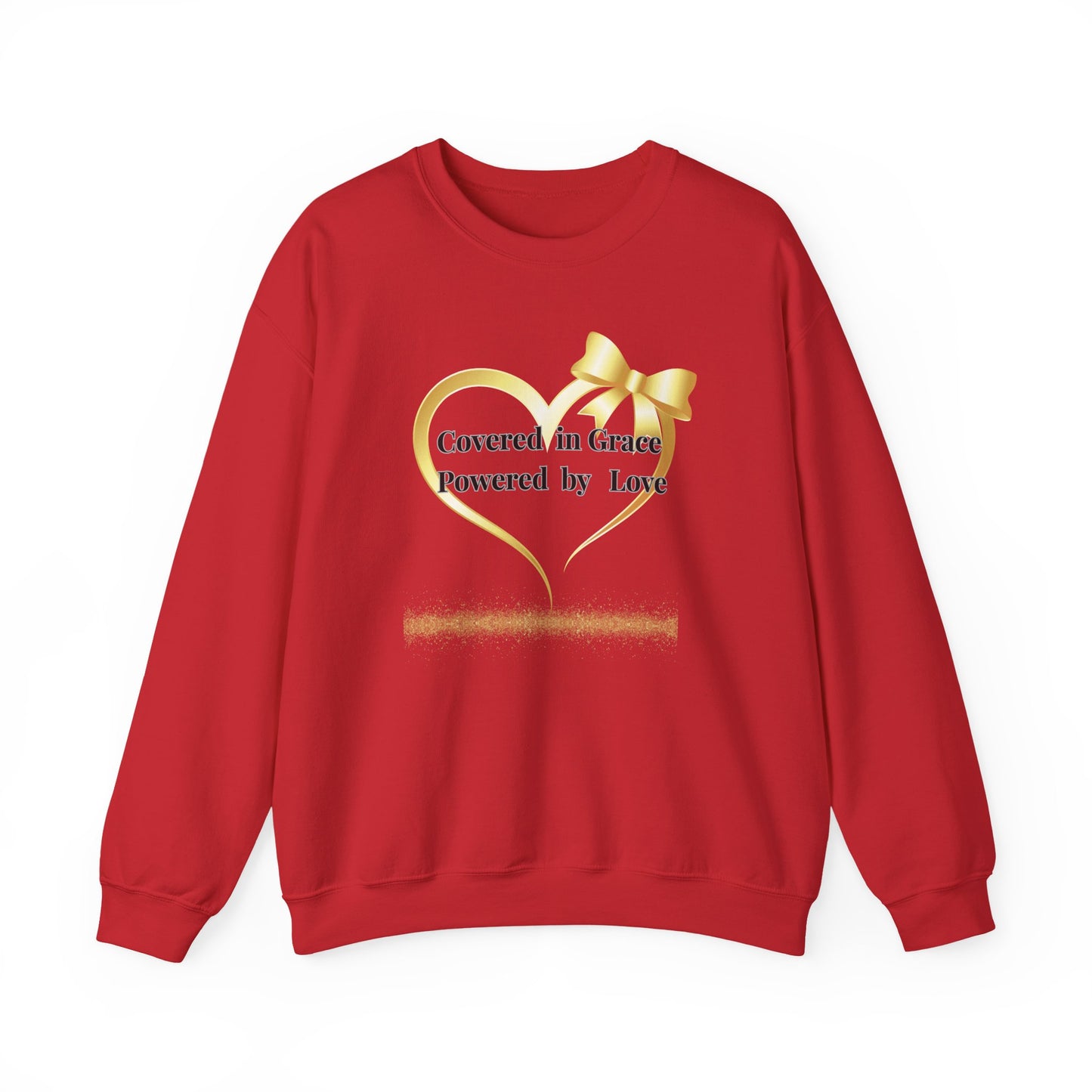 Our Queen Crewneck Sweatshirt — Gold Crown Graphic Pullover
