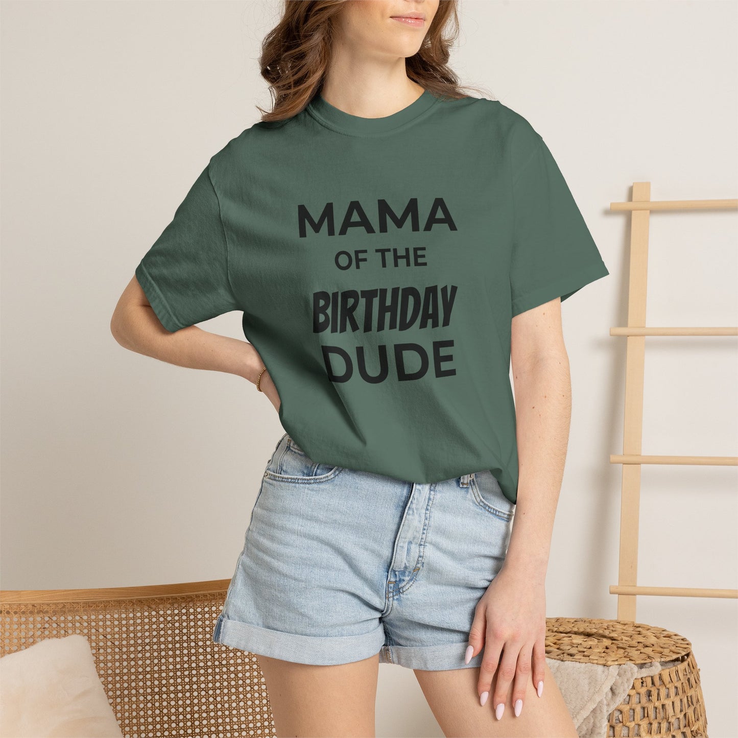 Mama of the Birthday Dude T-Shirt