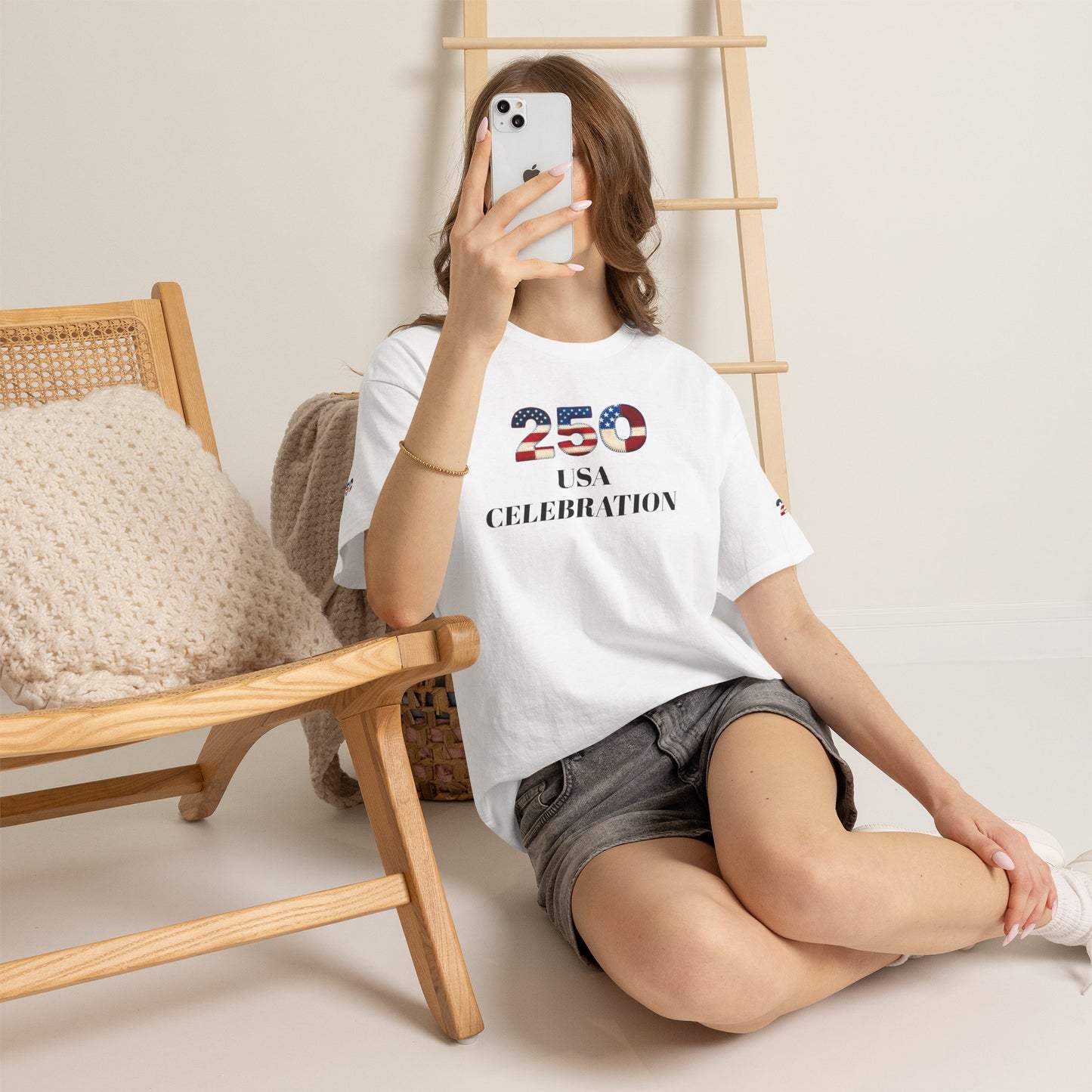 250 USA Celebration T‑Shirt — Patriotic 4th of July Tee