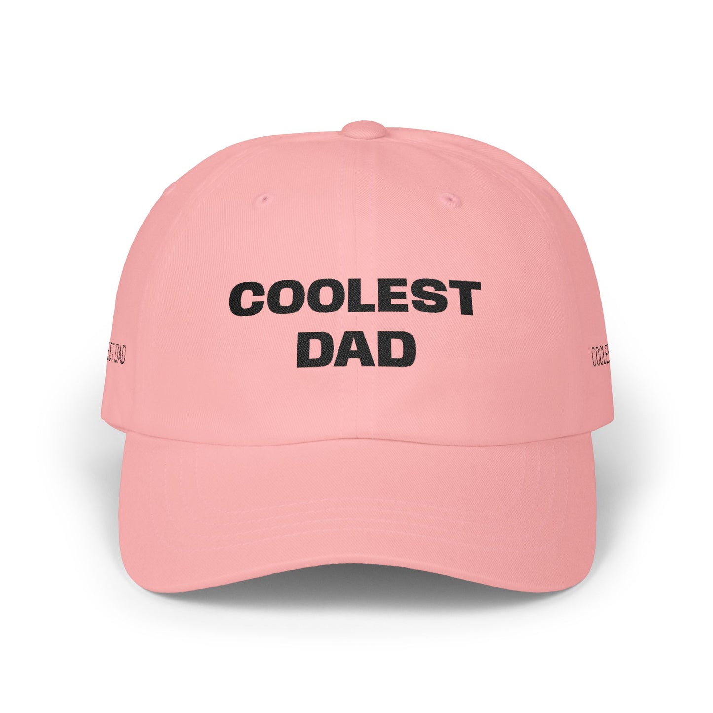 Coolest Dad Embroidered Cap — 'Coolest Dad' Front & 'EST 2007' Back