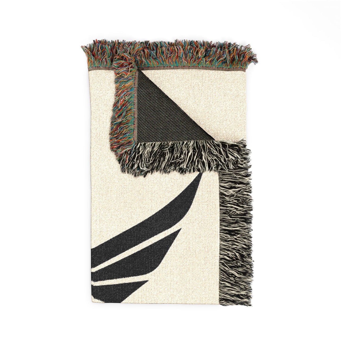 Tribal Eagle Woven Blanket | Southwestern Bird Throw