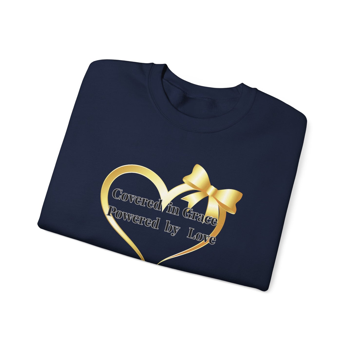 Our Queen Crewneck Sweatshirt — Gold Crown Graphic Pullover
