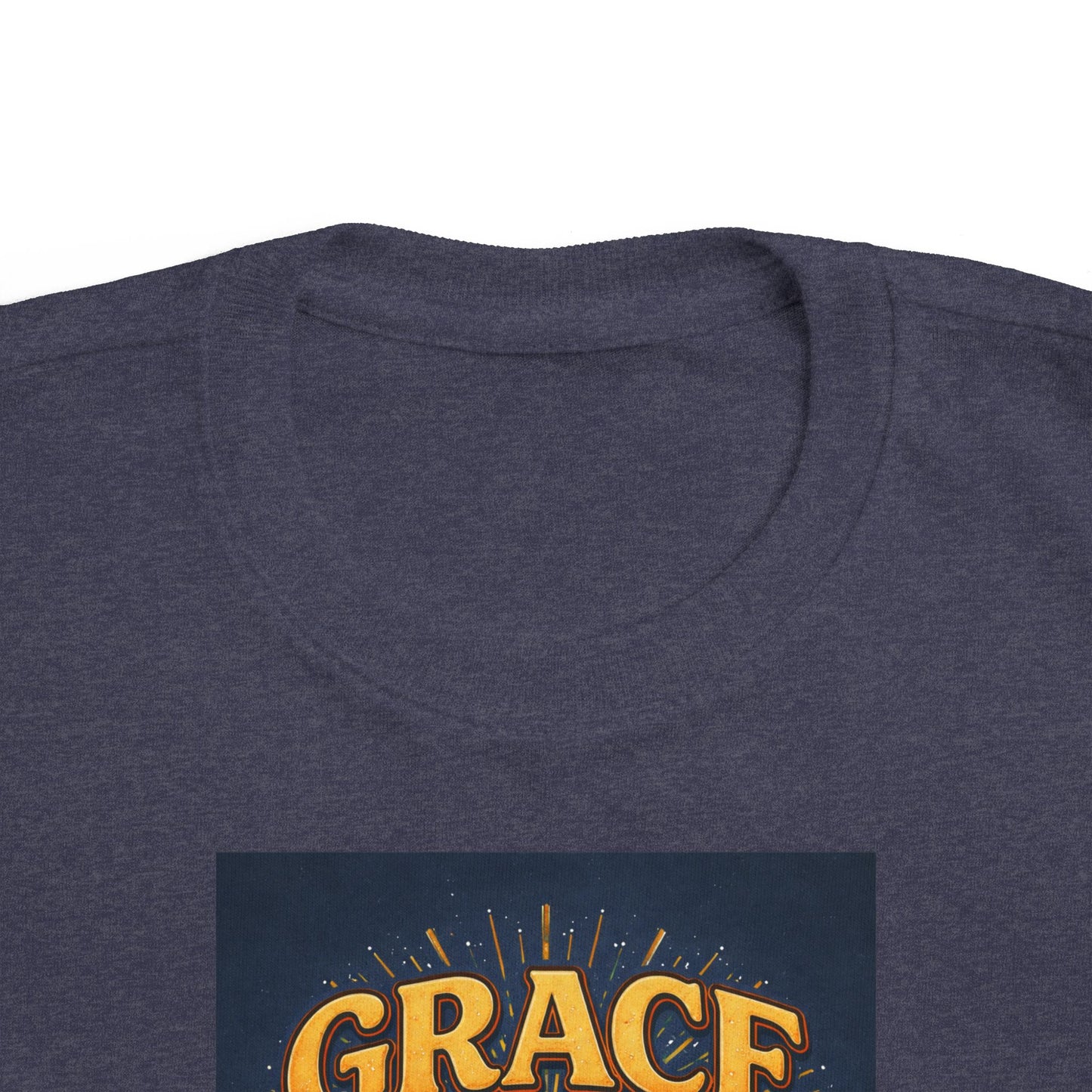 Grace Over Grind Retro Inspirational Toddler T-Shirt