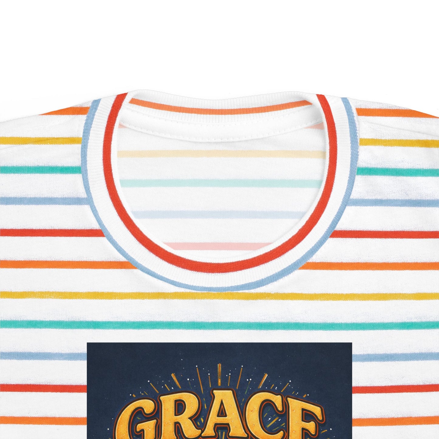 Grace Over Grind Retro Inspirational Toddler T-Shirt