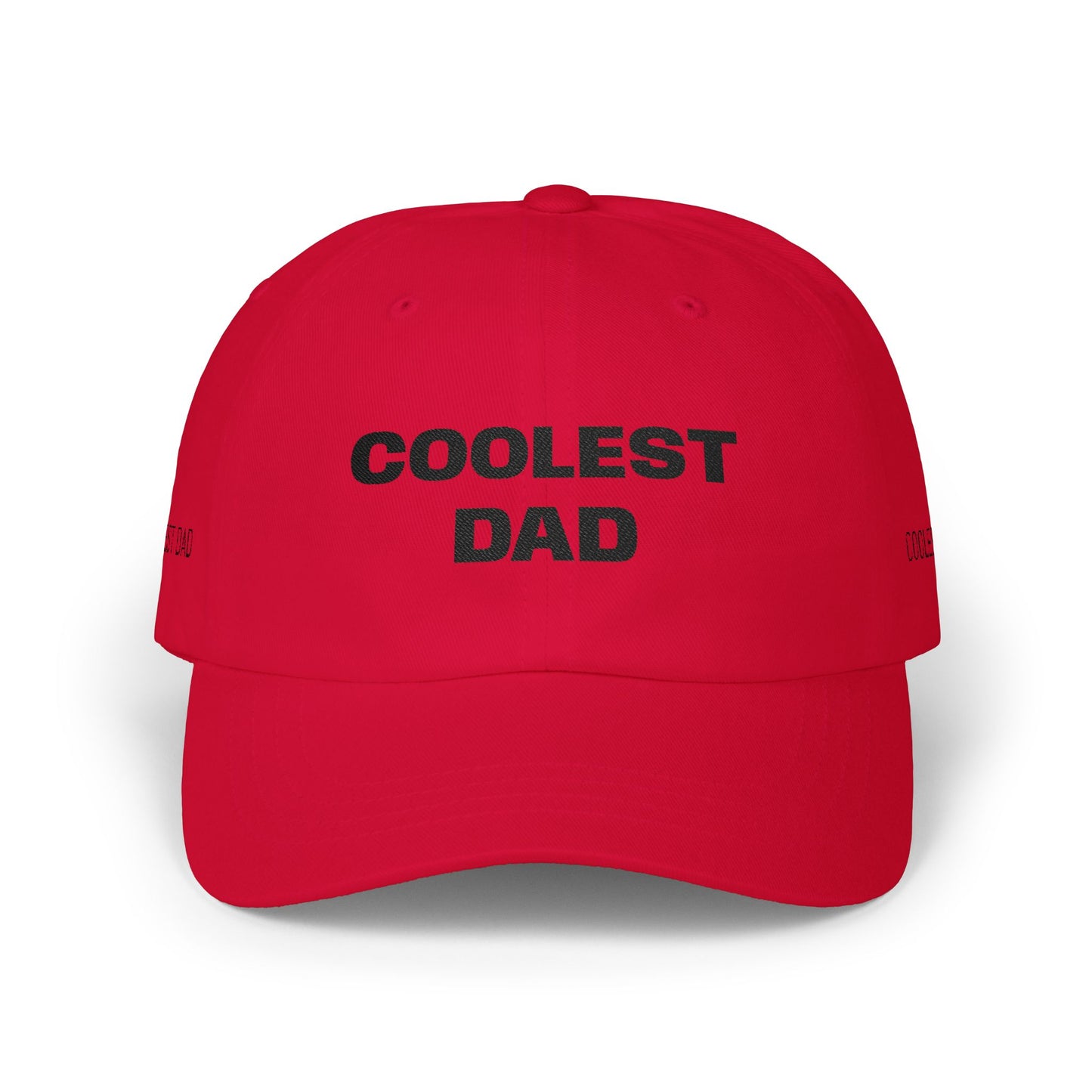 Coolest Dad Embroidered Cap — 'Coolest Dad' Front & 'EST 2007' Back