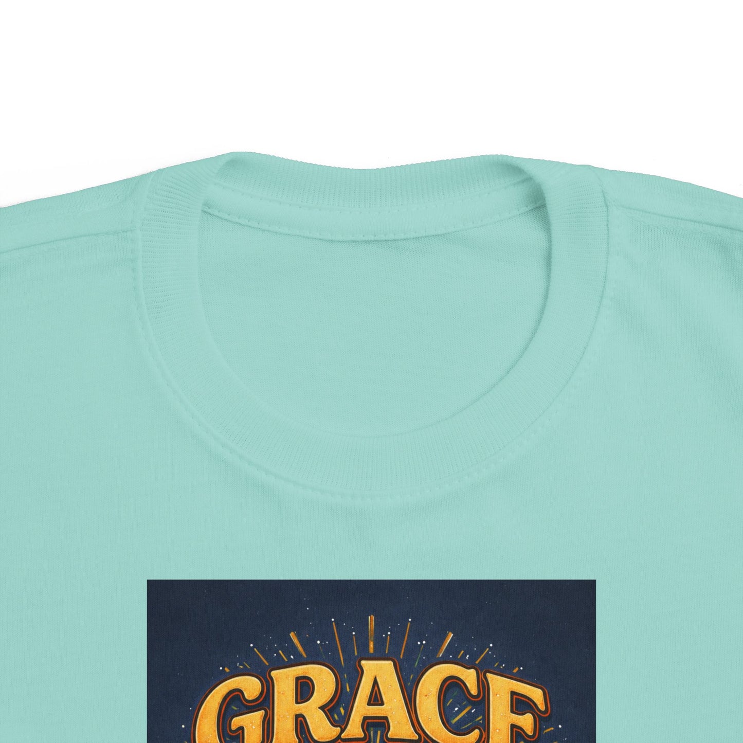 Grace Over Grind Retro Inspirational Toddler T-Shirt
