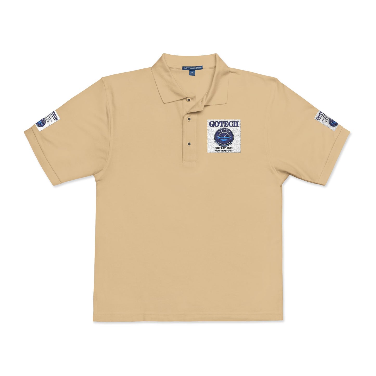 Embroidered Polo Shirt for Male and Female
