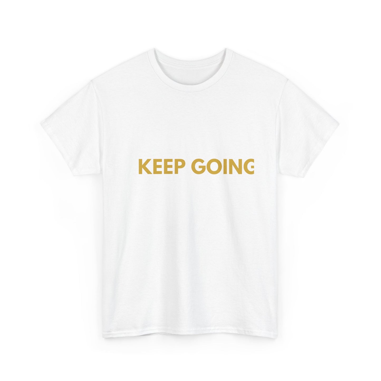 Built For This T-Shirt — Motivational Gold Lettering Cotton Tee