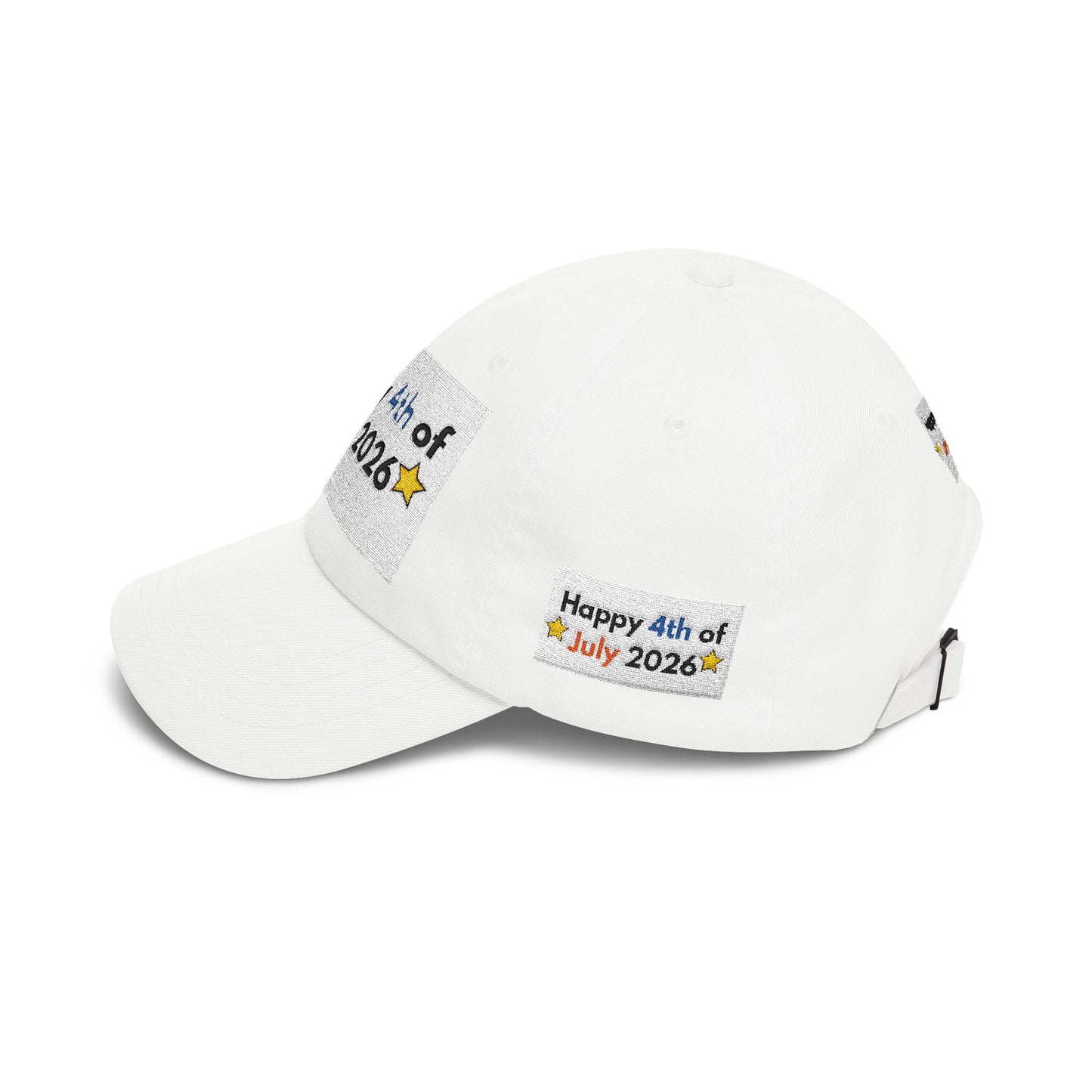 Happy 4th of July 2026 Dad Cap | Independence Day Stars Theme