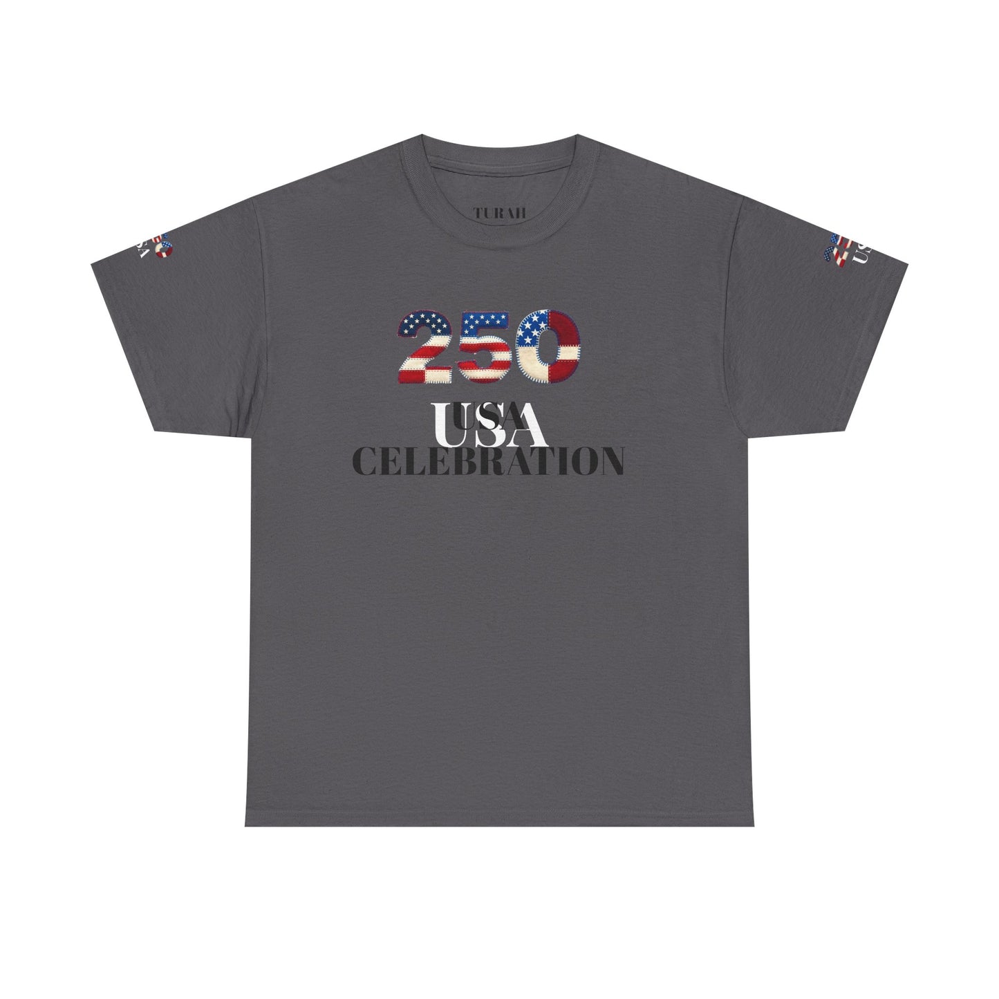 250 USA Celebration T‑Shirt — Patriotic 4th of July Tee