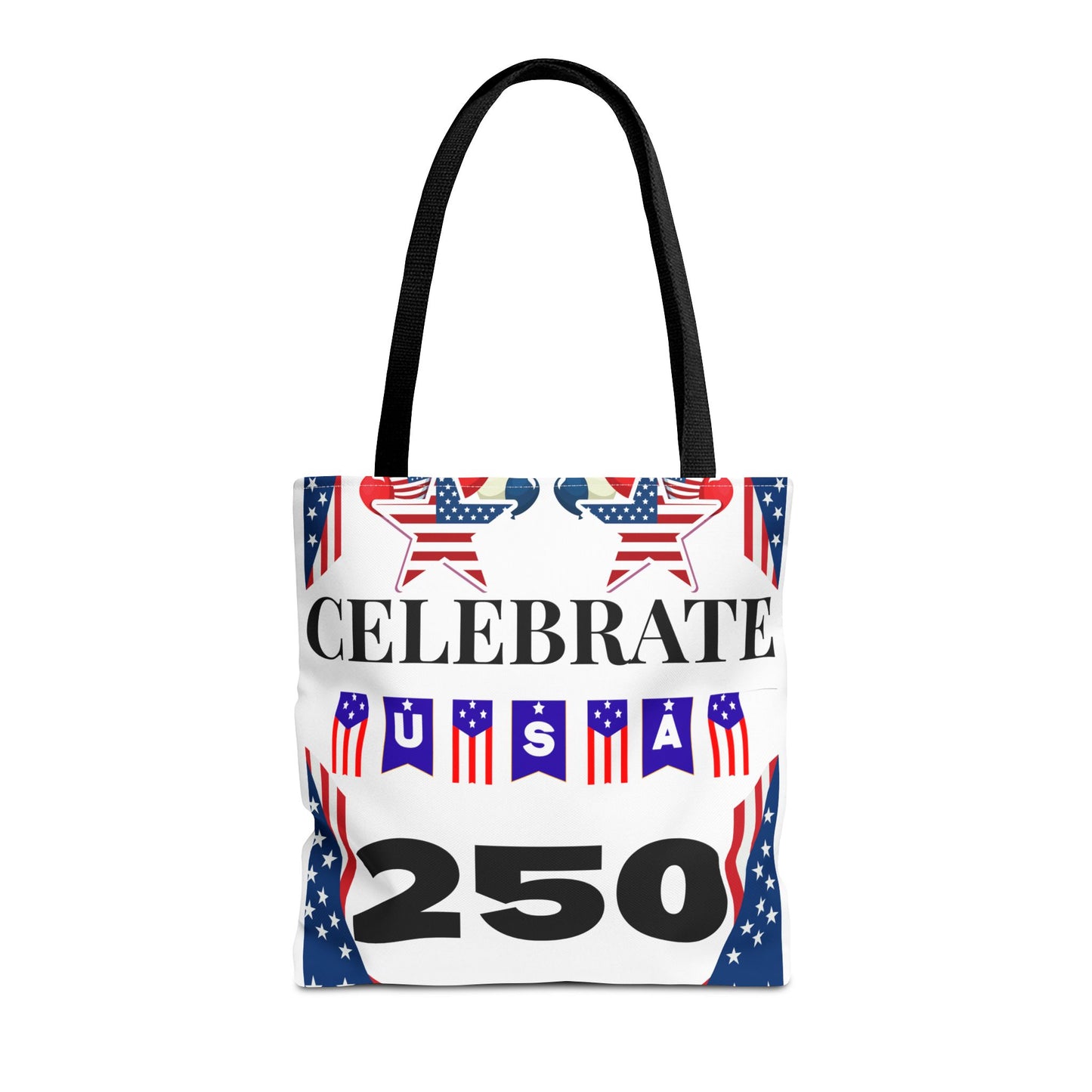 Celebrate USA 250 Tote Bag | 4th of July bag for firework