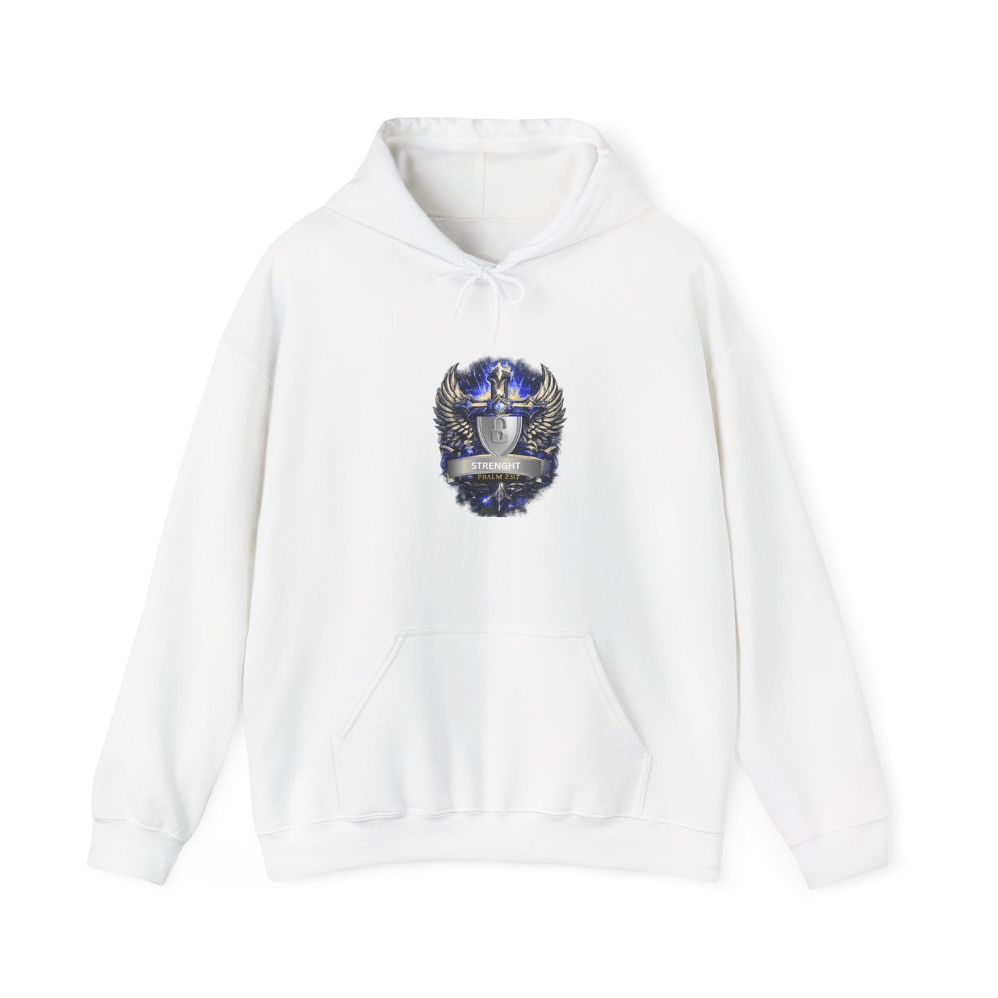 Knight Helmet Crest Hoodie — Medieval Armor Emblem Sweatshirt