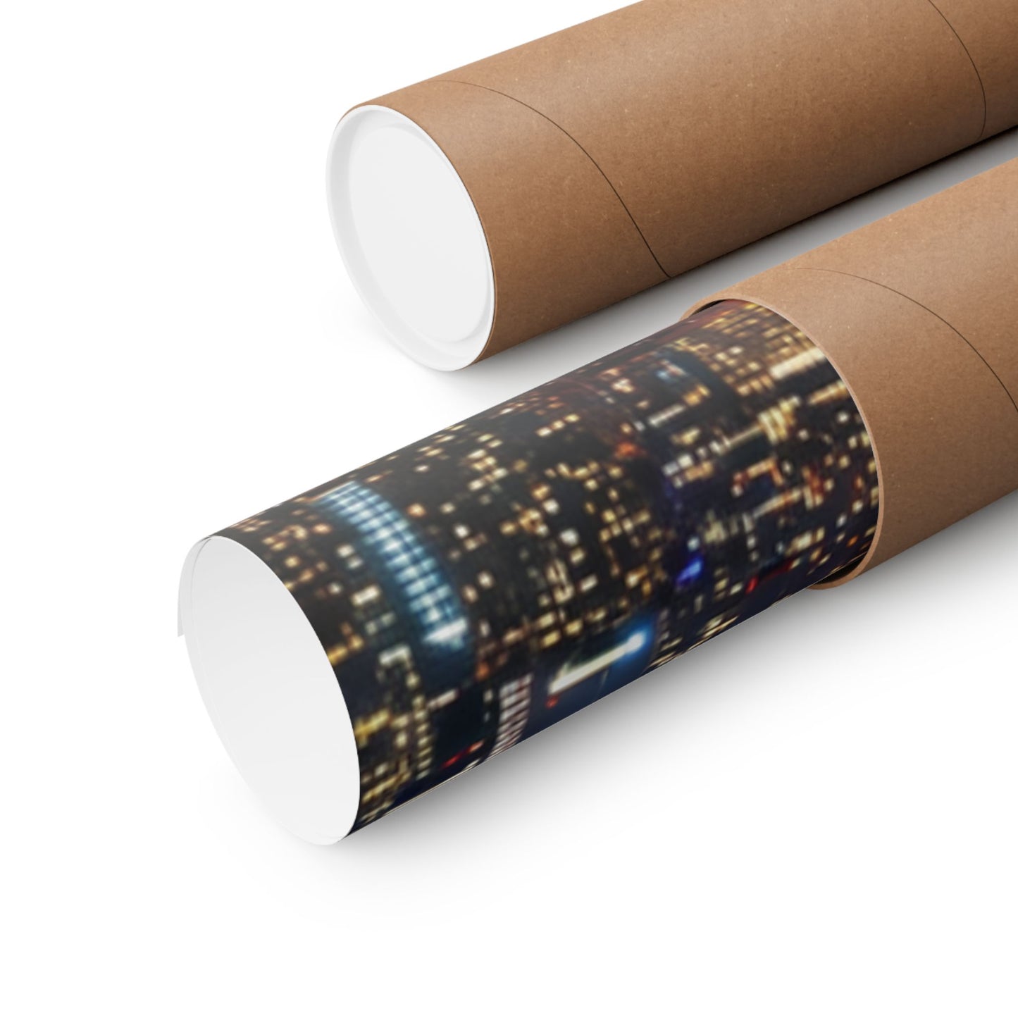 CN Tower Fireworks Matte Vertical Poster — Toronto Skyline Night Celebration Wall Art