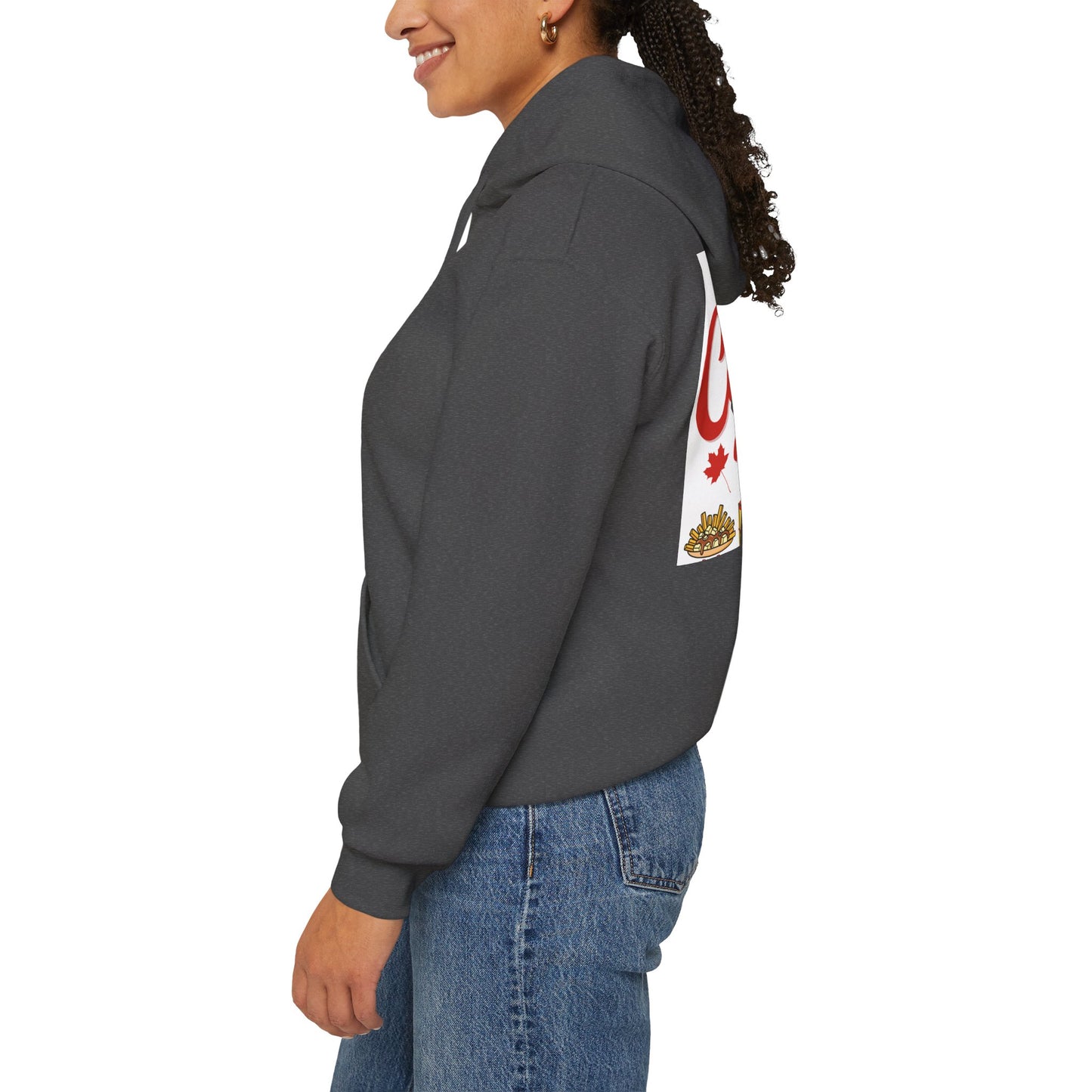 Canada Day Hoodie — "Happy Canada Day! Proud Canadian" Celebration Sweatshirt