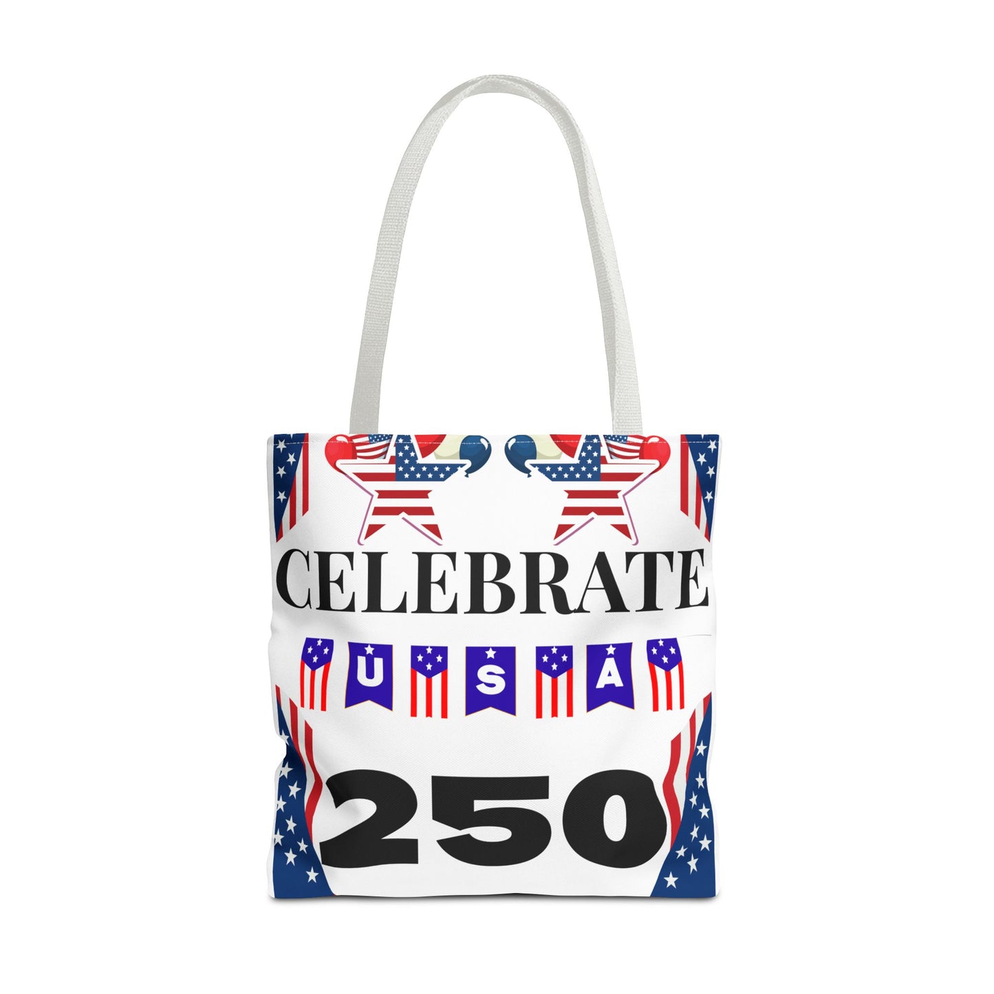 Celebrate USA 250 Tote Bag | 4th of July bag for firework