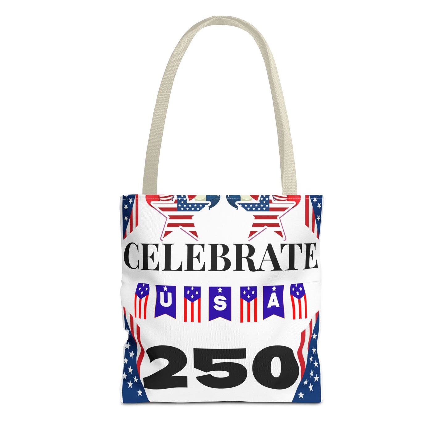 Celebrate USA 250 Tote Bag | 4th of July bag for firework