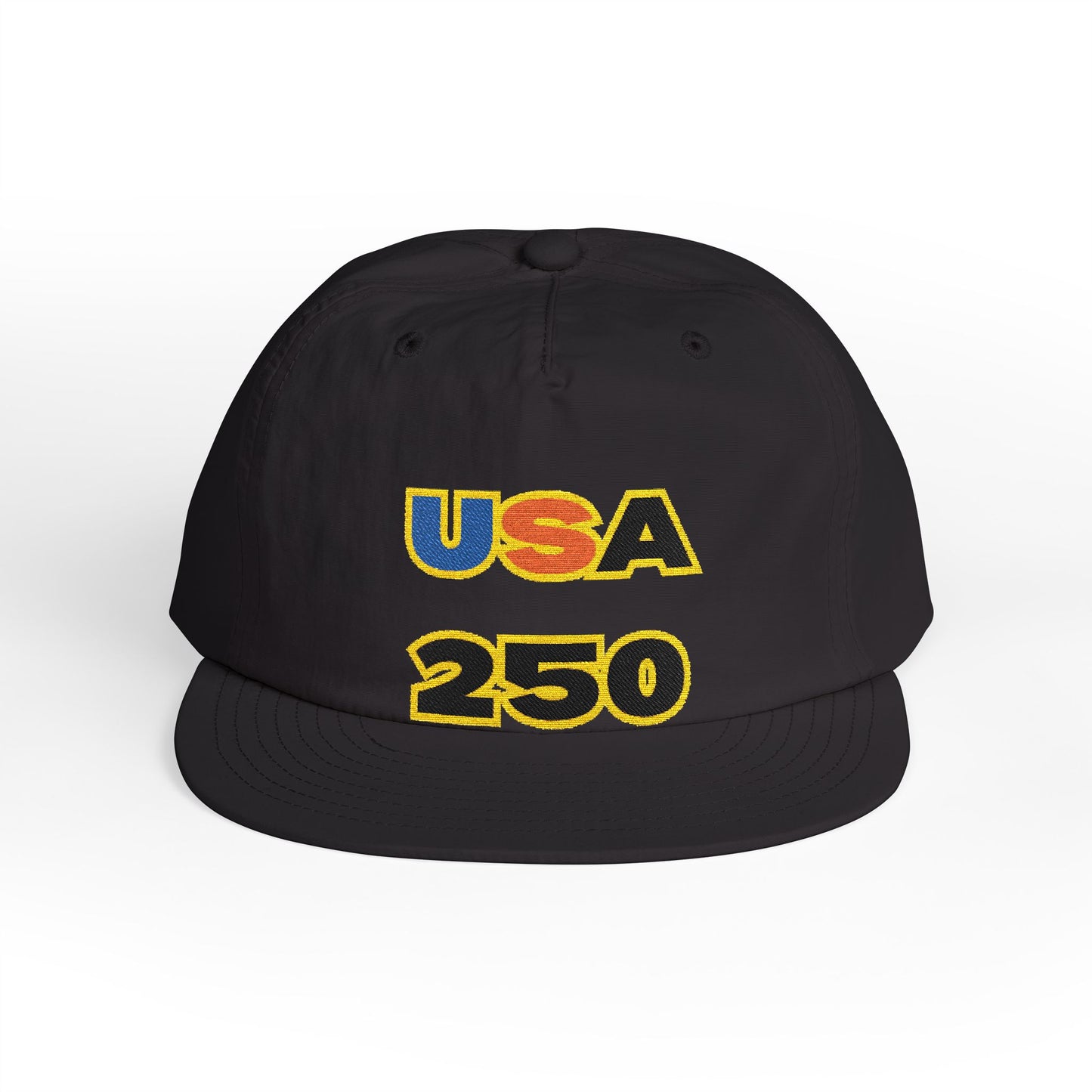 USA 250 Surf Cap | Embroidered Trucker Hat, White Snapback