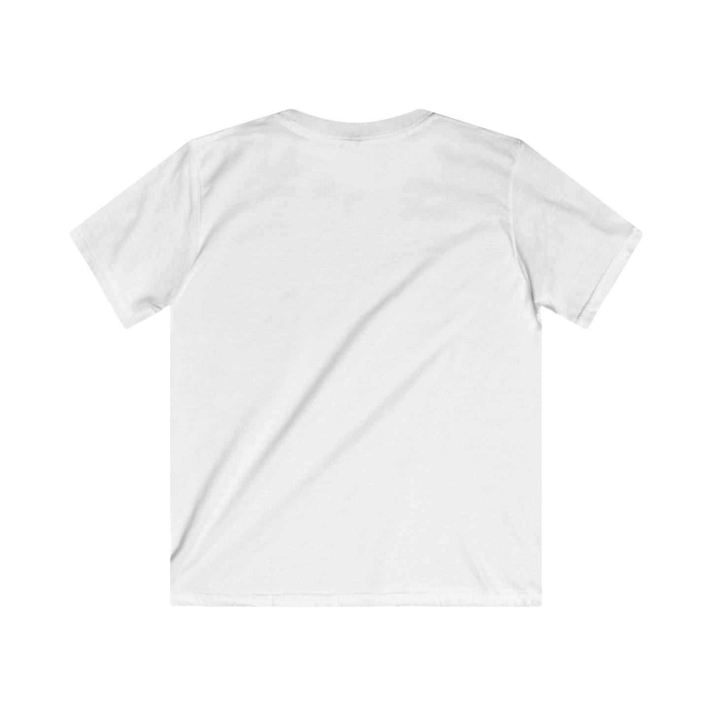 Kids Tee — "God First Then Mom" Gold Star Faith Shirt