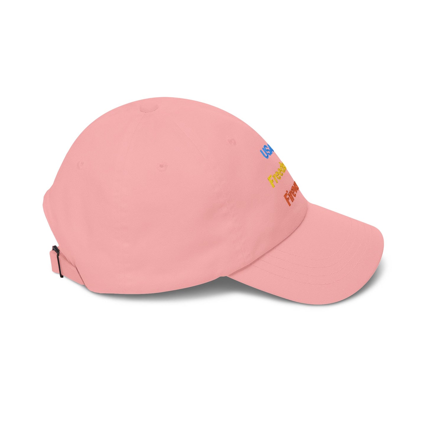 USA Freedom Fireworks Classic Dad Cap | Patriotic Embroidered Hat