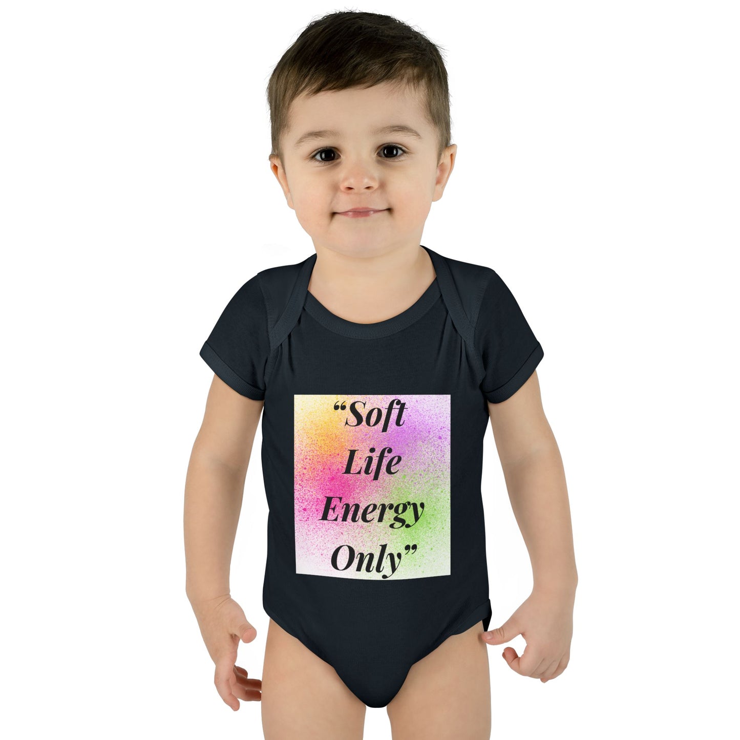 Cute Soft Life Energy Only Baby Bodysuit