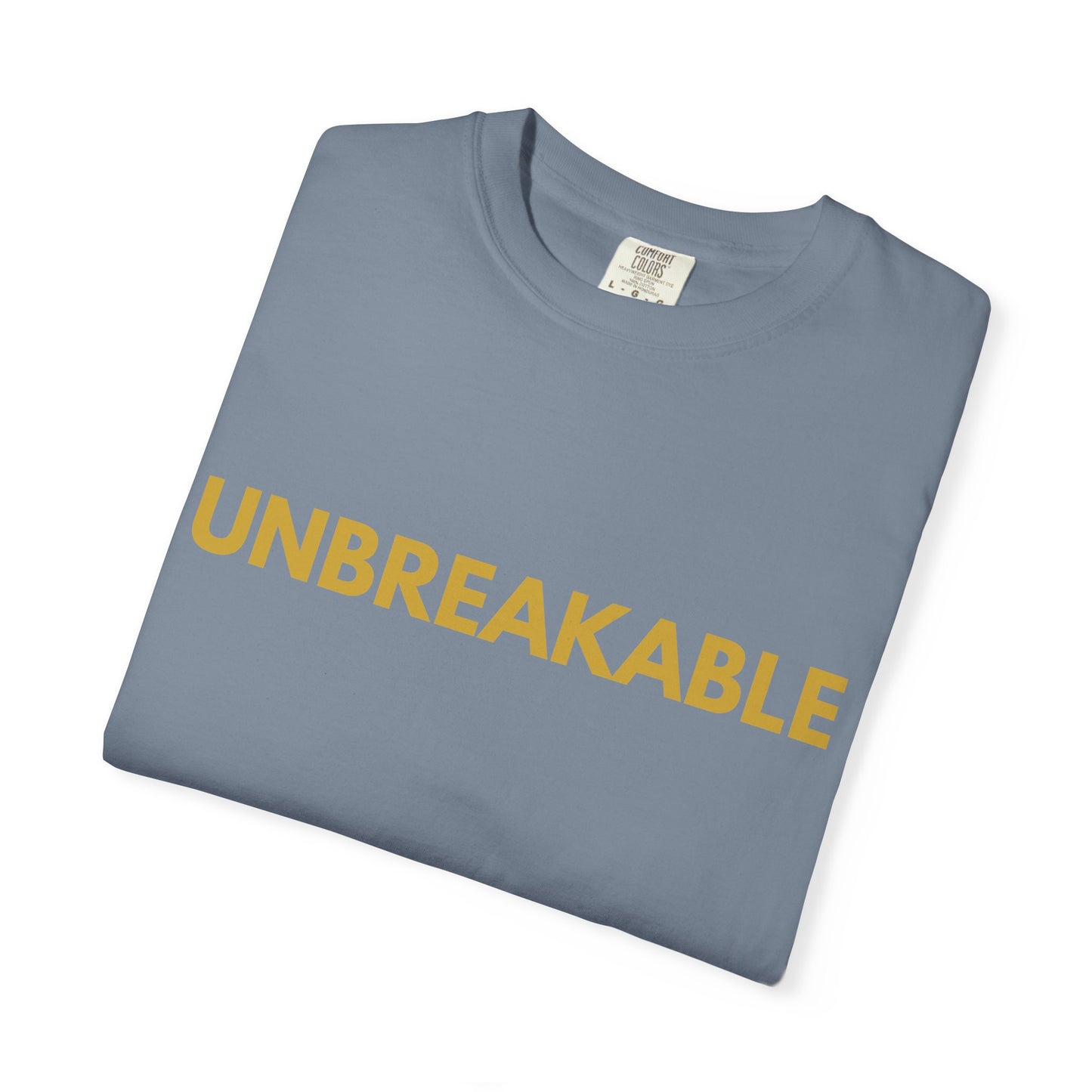 Resilience Tee — Minimalist Garment-Dyed T-Shirt for Calm Confidence