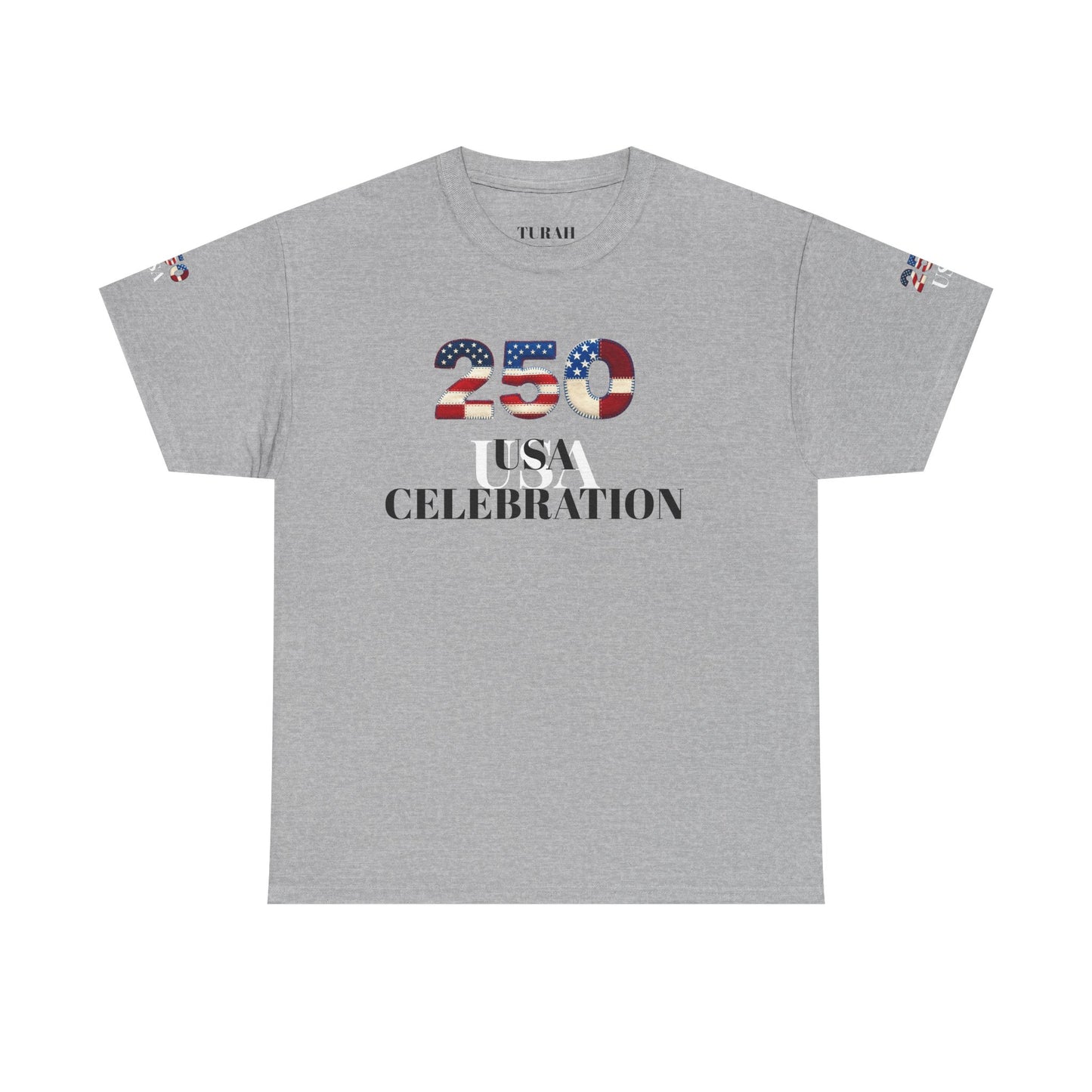250 USA Celebration T‑Shirt — Patriotic 4th of July Tee