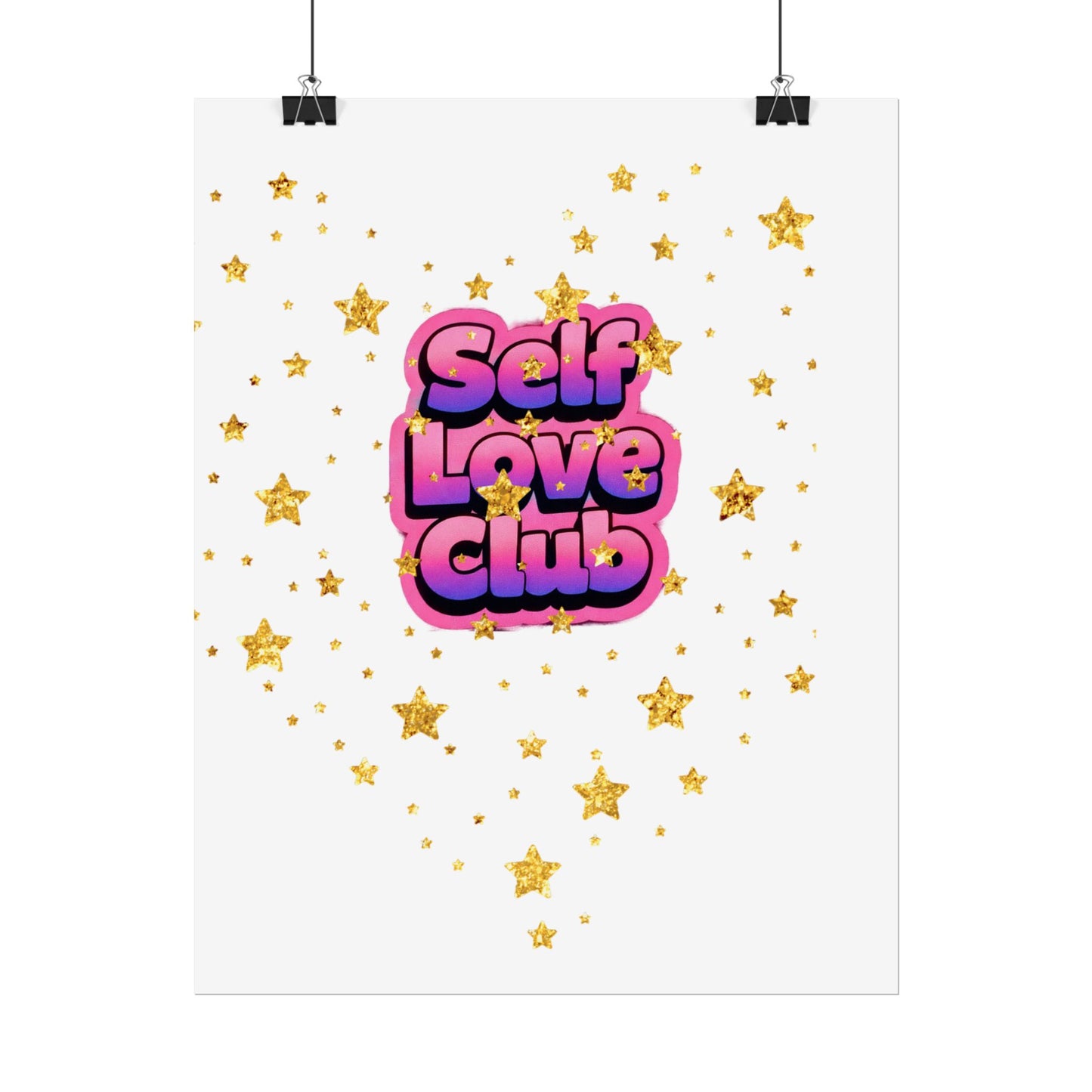 Self Love Club Poster FOR GIRLS