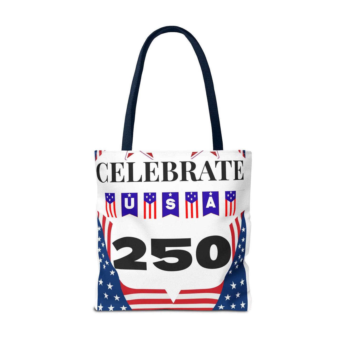 Celebrate USA 250 Tote Bag | 4th of July bag for firework