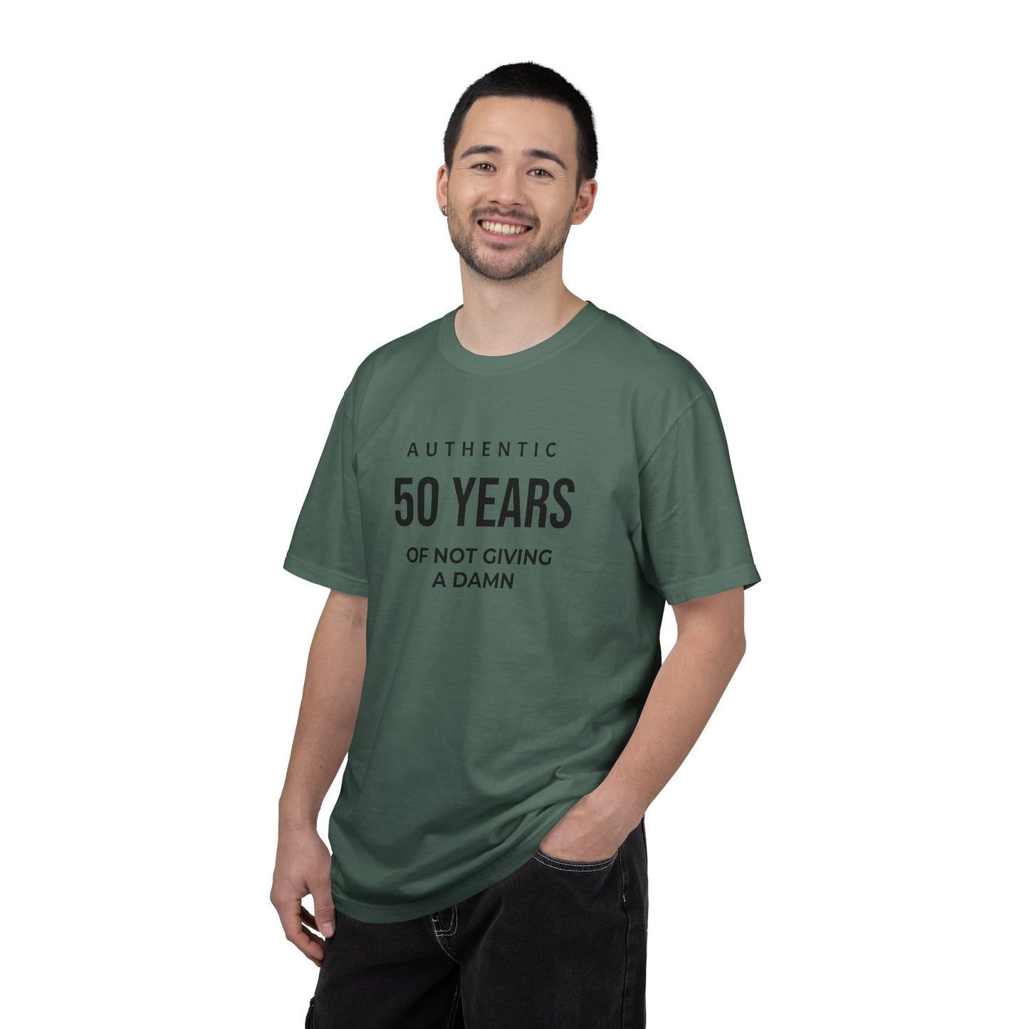 50 Years of Not Giving a Damn T-Shirt — Funny 50th Birthday Tee