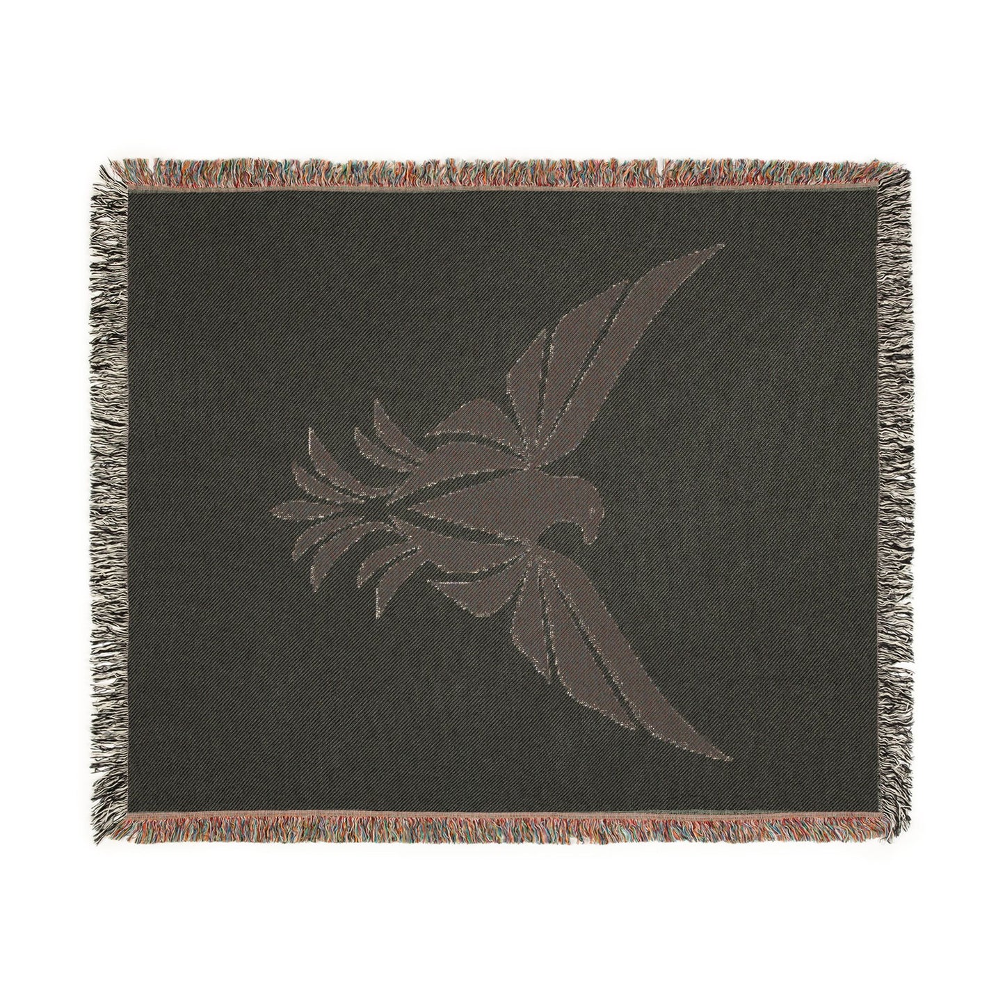 Tribal Eagle Woven Blanket | Southwestern Bird Throw