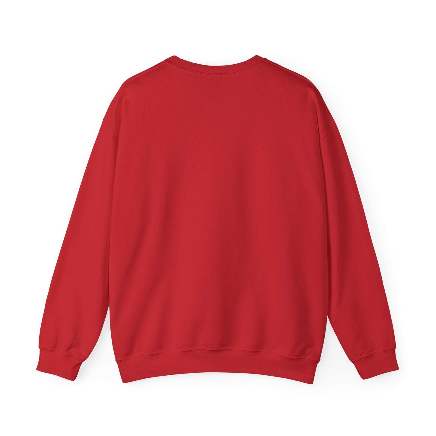 Crewneck Sweatshirt — "Covered in Grace Powered by Love" Gold Heart Design