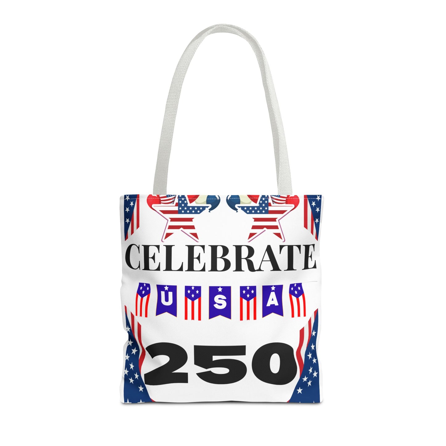 Celebrate USA 250 Tote Bag | 4th of July bag for firework