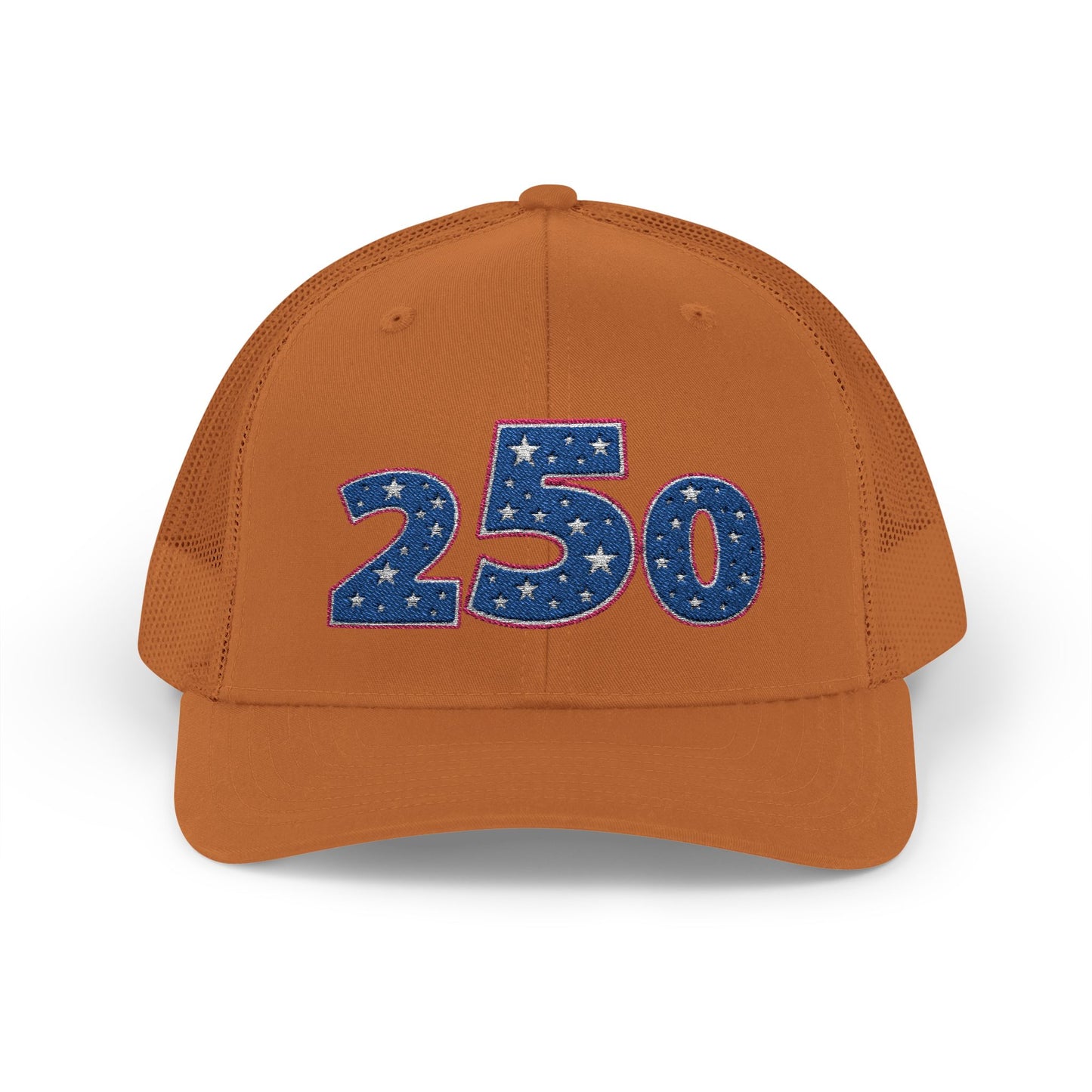 Blue Glitter 250 Patch Snapback Cap | Trucker Mesh Hat