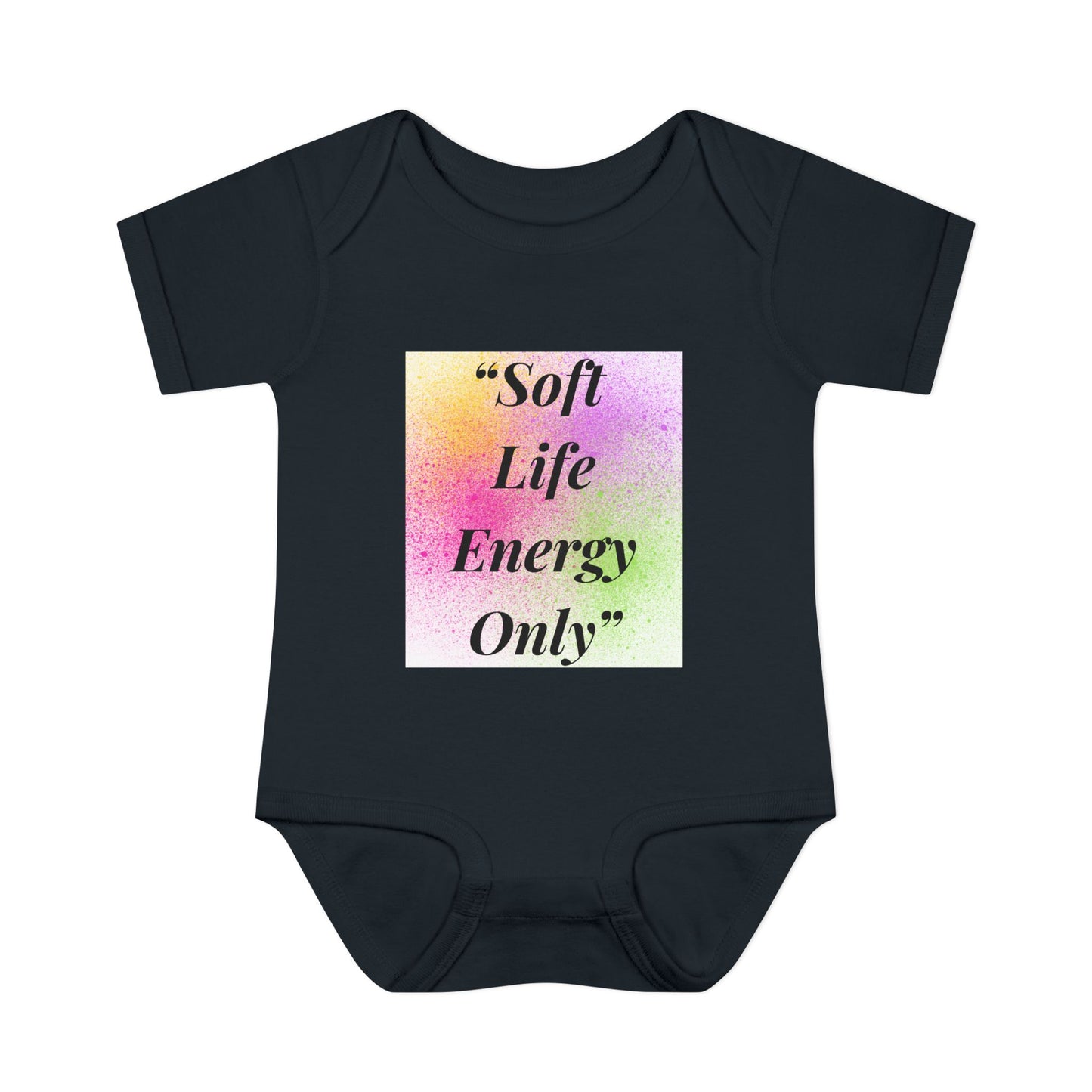 Cute Soft Life Energy Only Baby Bodysuit