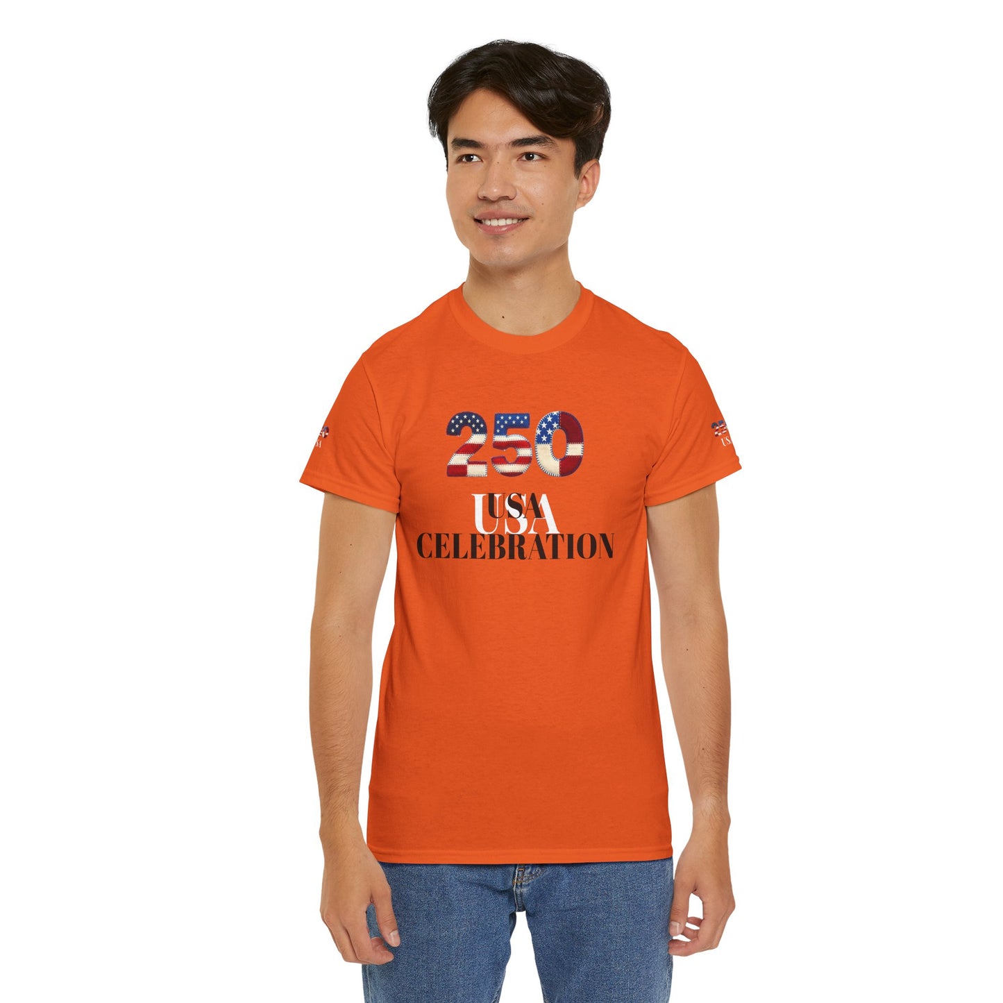 250 USA Celebration T‑Shirt — Patriotic 4th of July Tee