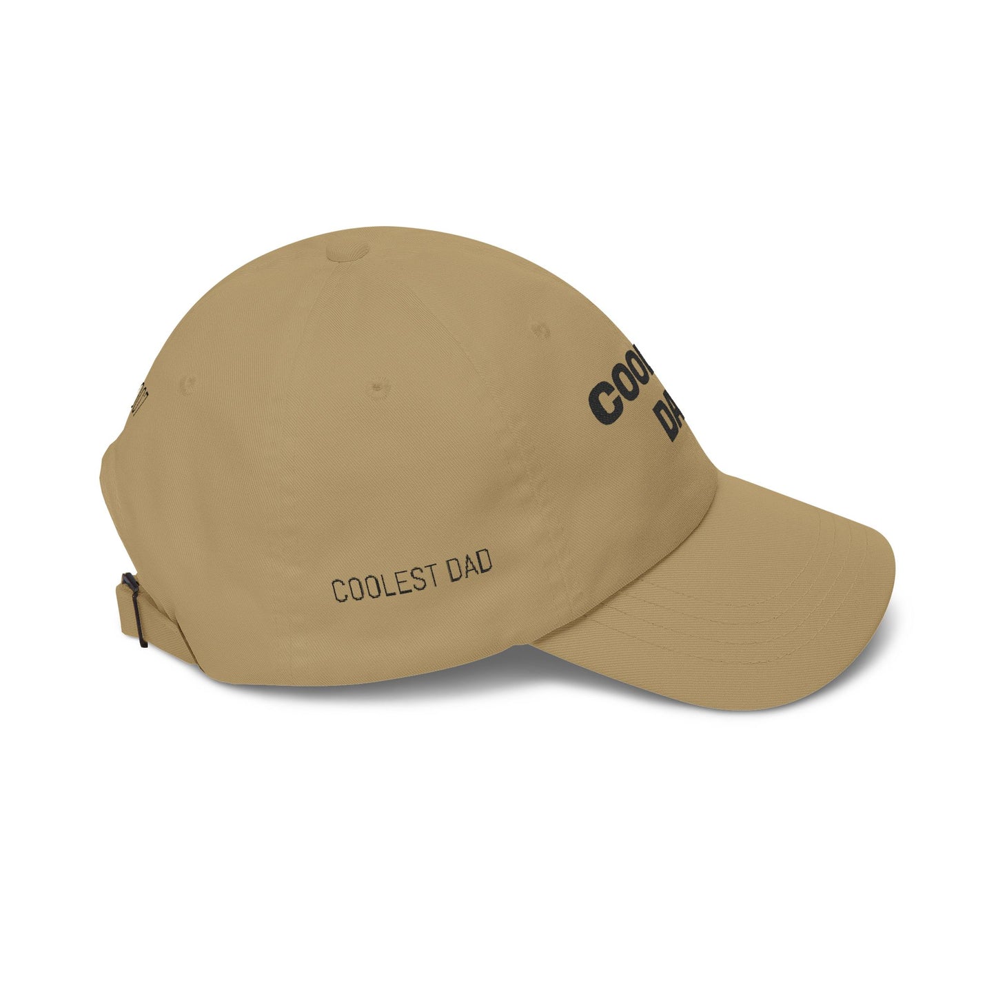 Coolest Dad Embroidered Cap — 'Coolest Dad' Front & 'EST 2007' Back