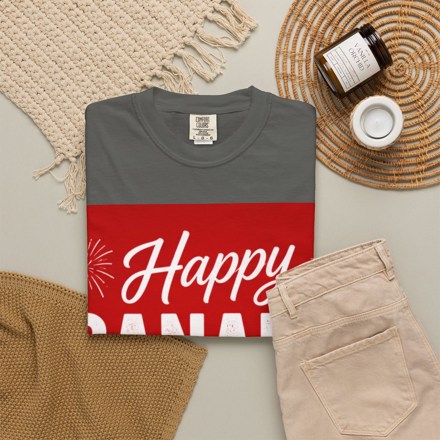 Happy Canada Day T-Shirt — Red Maple Leaf Canada Day Tee