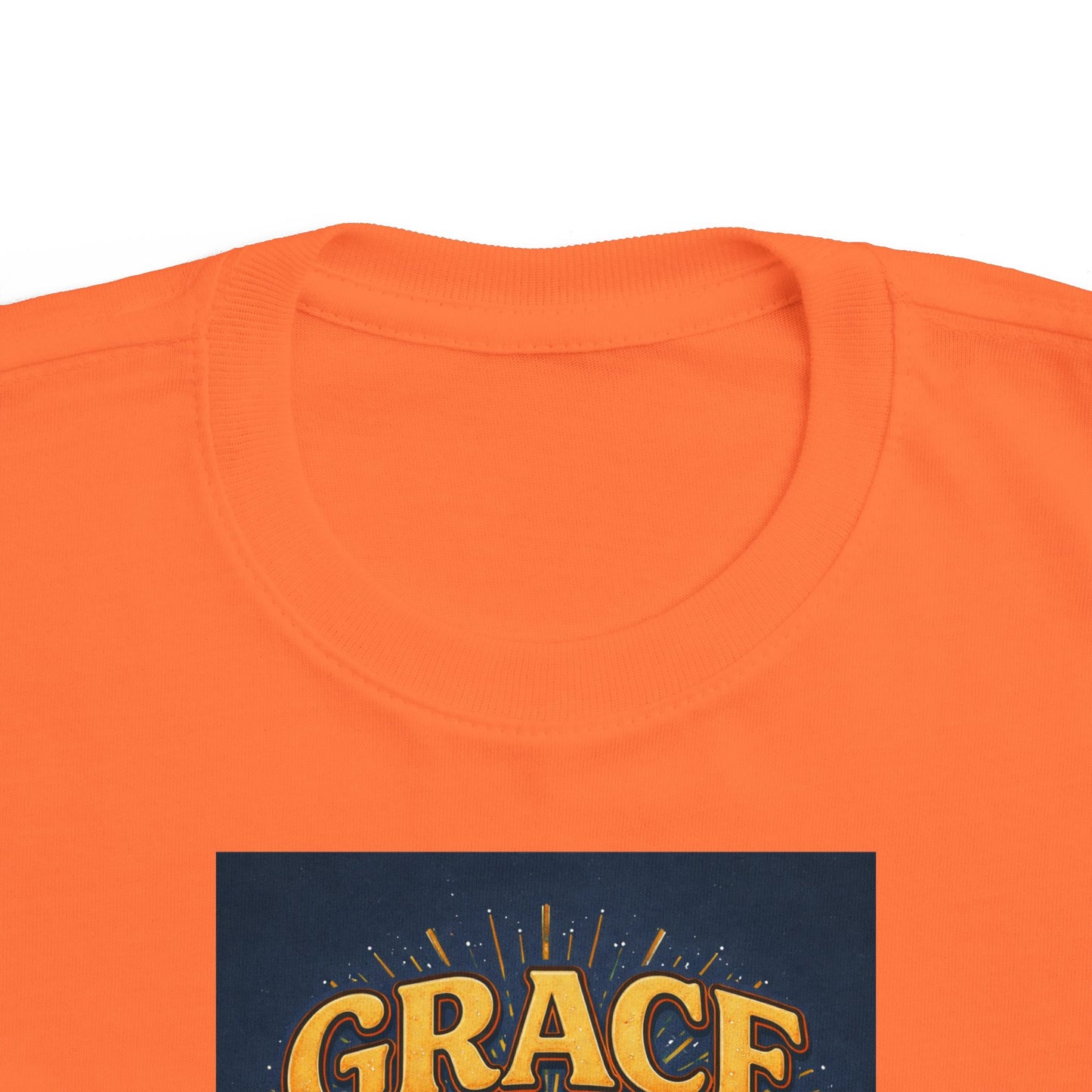 Grace Over Grind Retro Inspirational Toddler T-Shirt