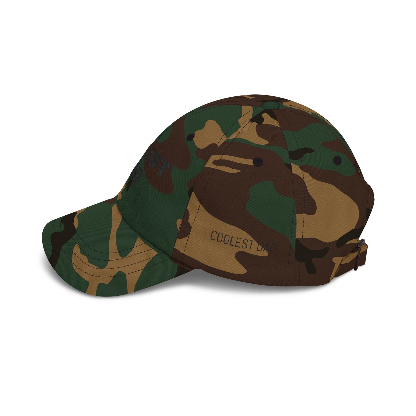 Coolest Dad Embroidered Cap — 'Coolest Dad' Front & 'EST 2007' Back