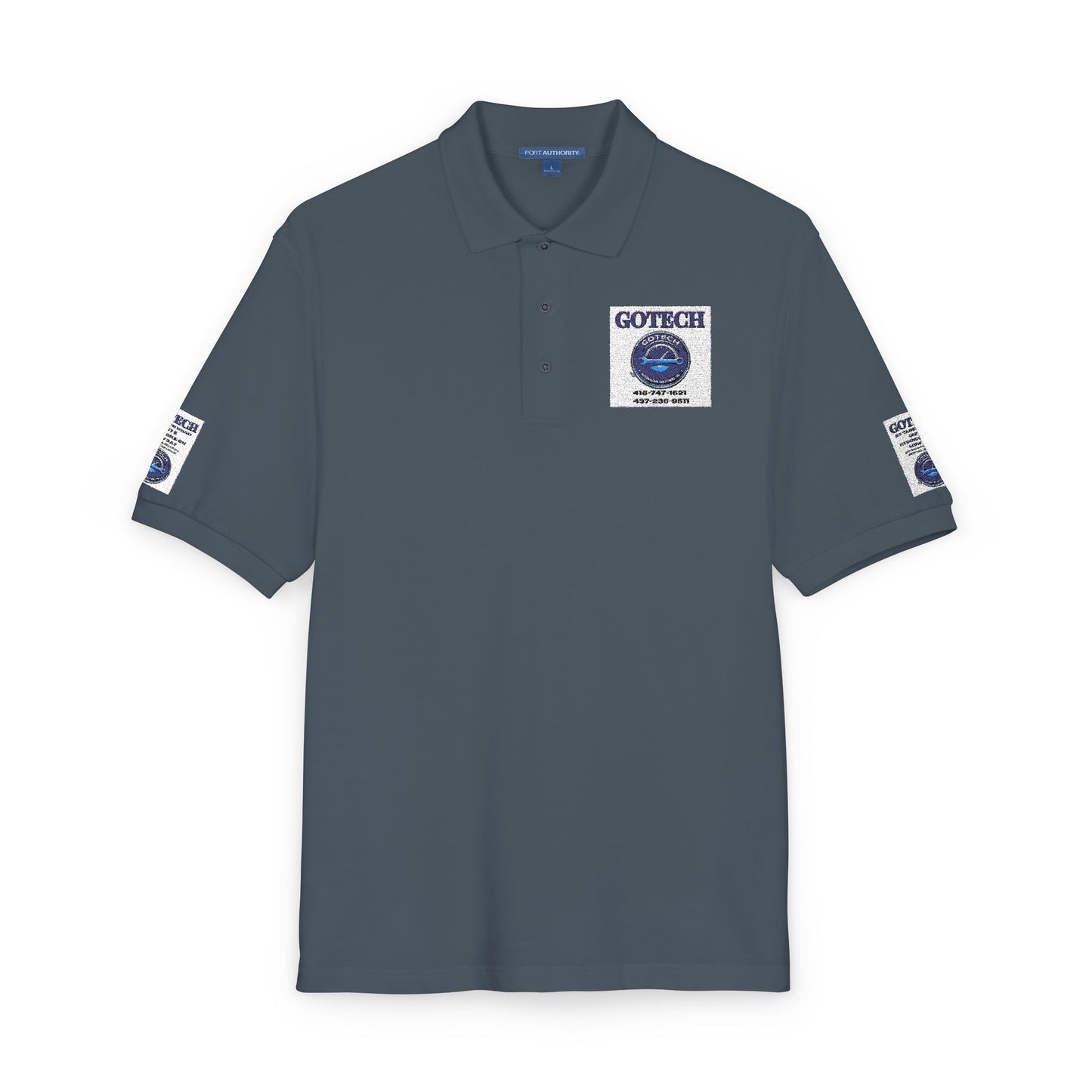 Embroidered Polo Shirt for Male and Female