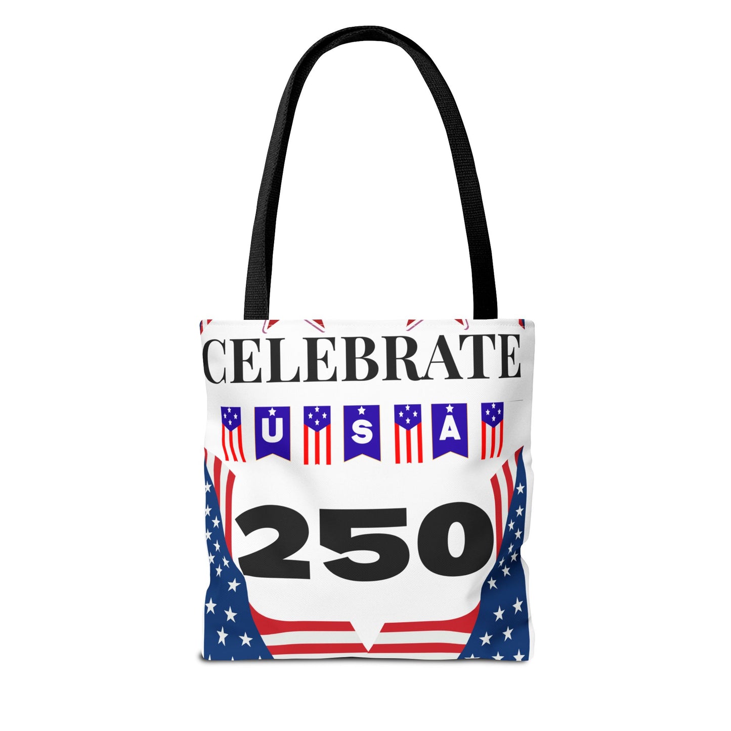 Celebrate USA 250 Tote Bag | 4th of July bag for firework