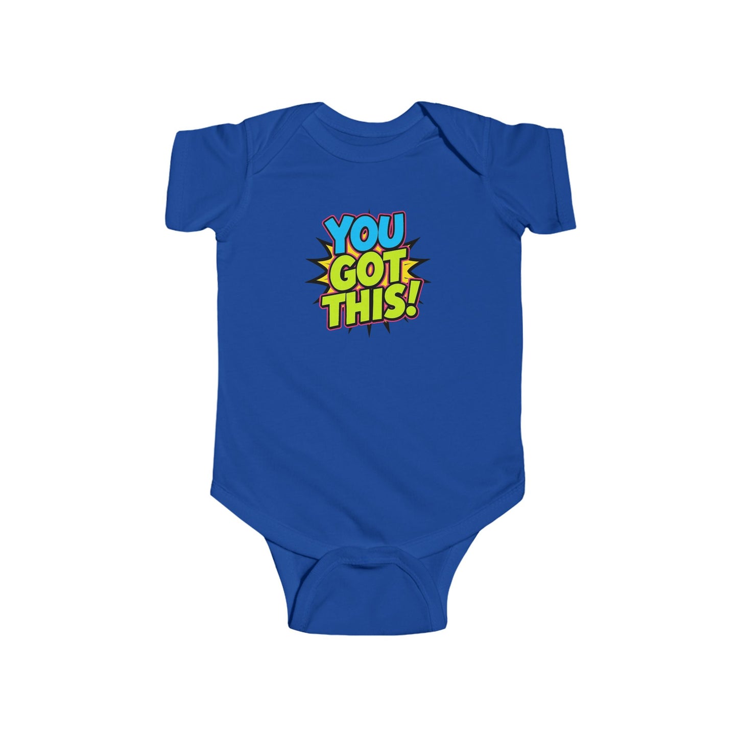 Infant Bodysuit - "You Got This!" Cute Pop Art Baby Onesie