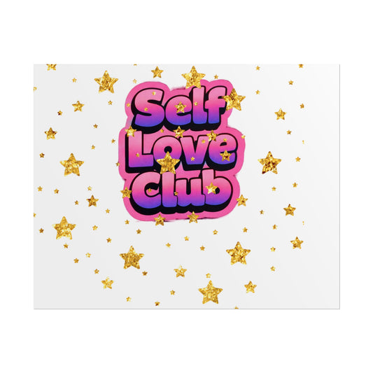 Self Love Club Poster FOR GIRLS