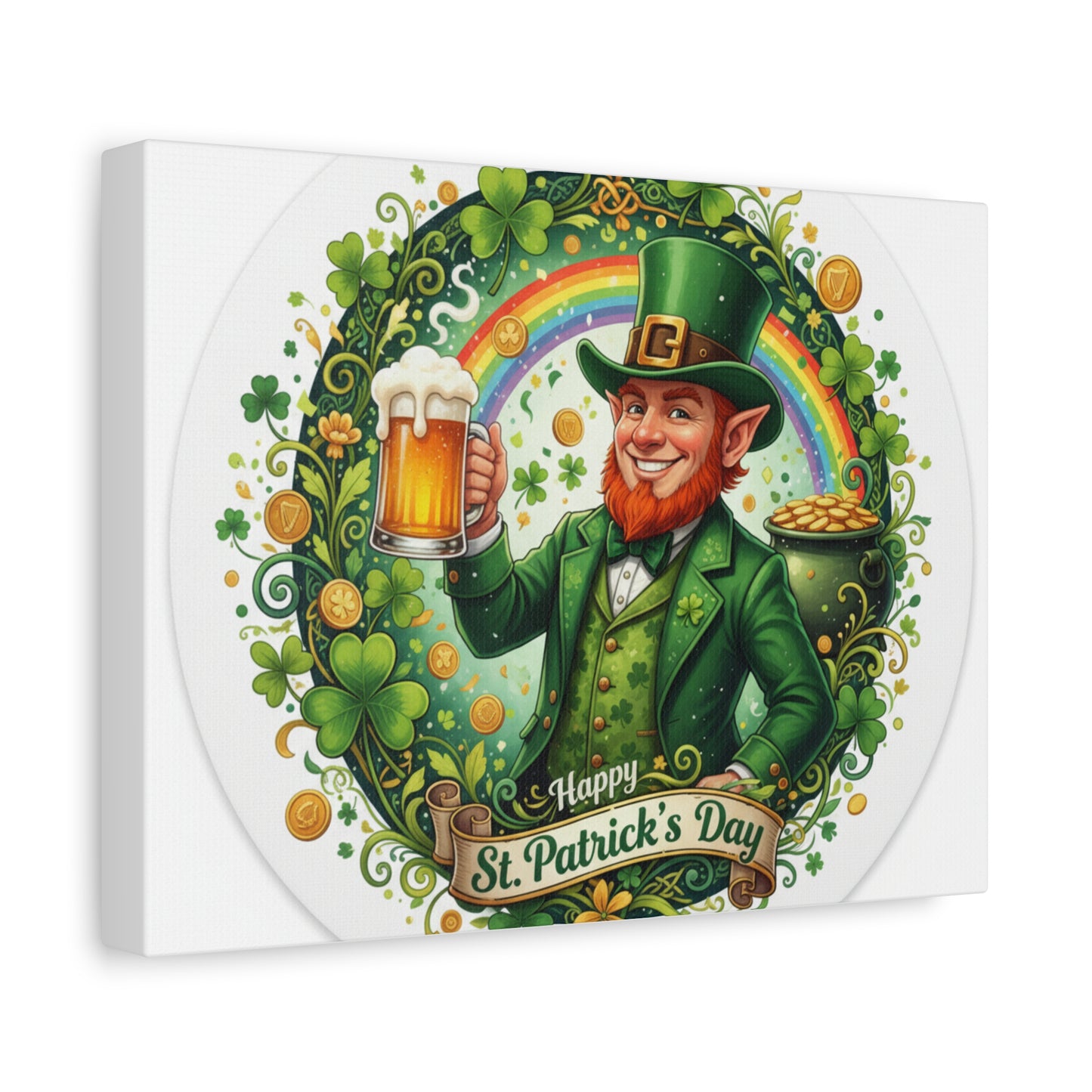 ST PATRICK DAY WALL CANVA