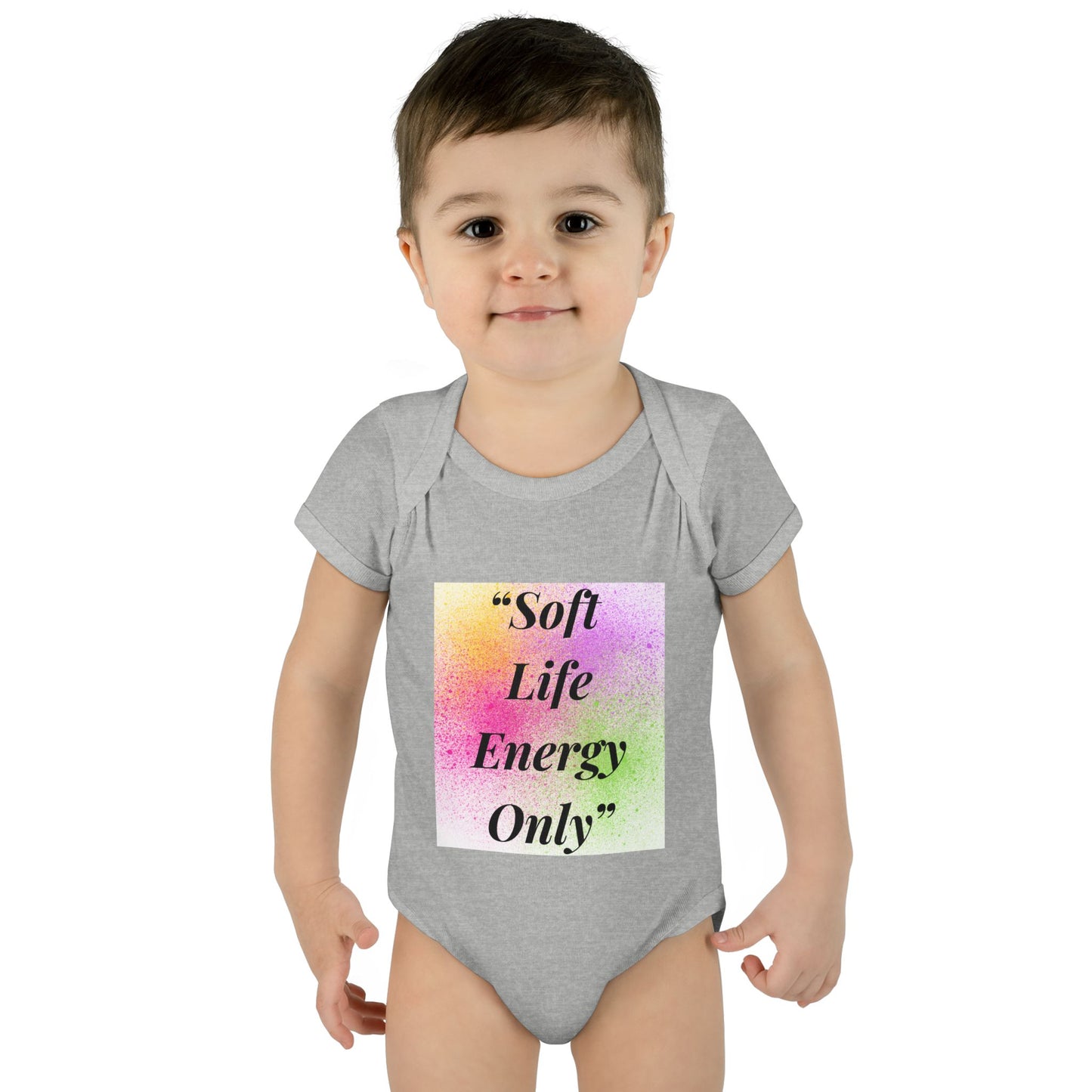 Cute Soft Life Energy Only Baby Bodysuit