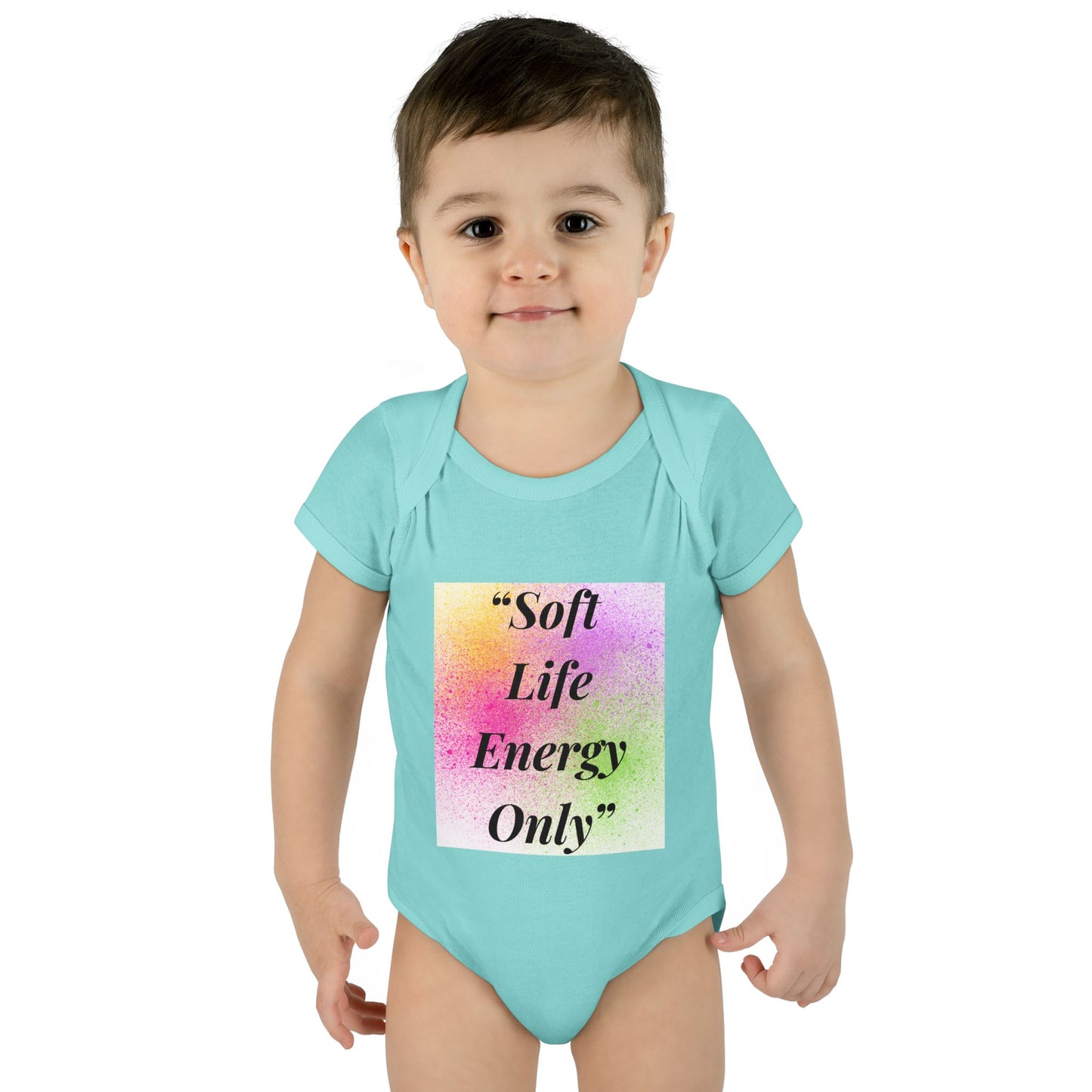 Cute Soft Life Energy Only Baby Bodysuit