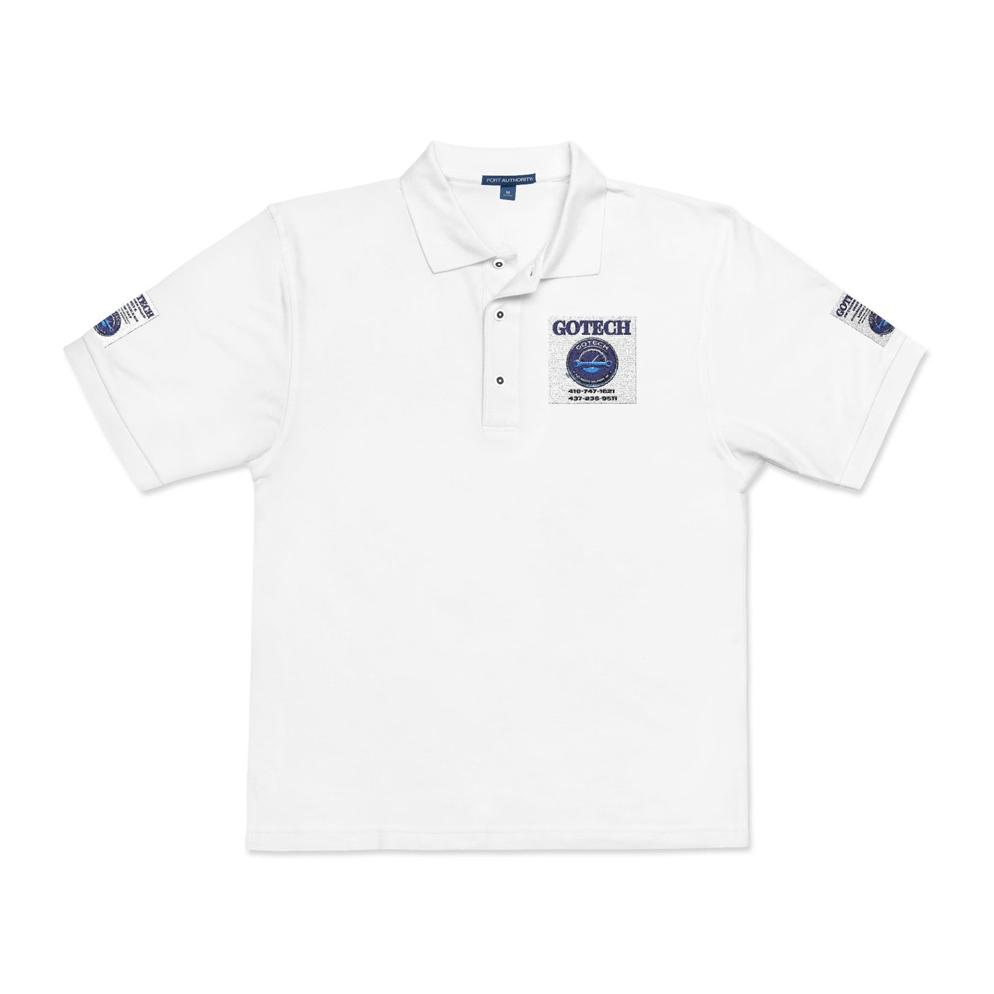 Embroidered Polo Shirt for Male and Female