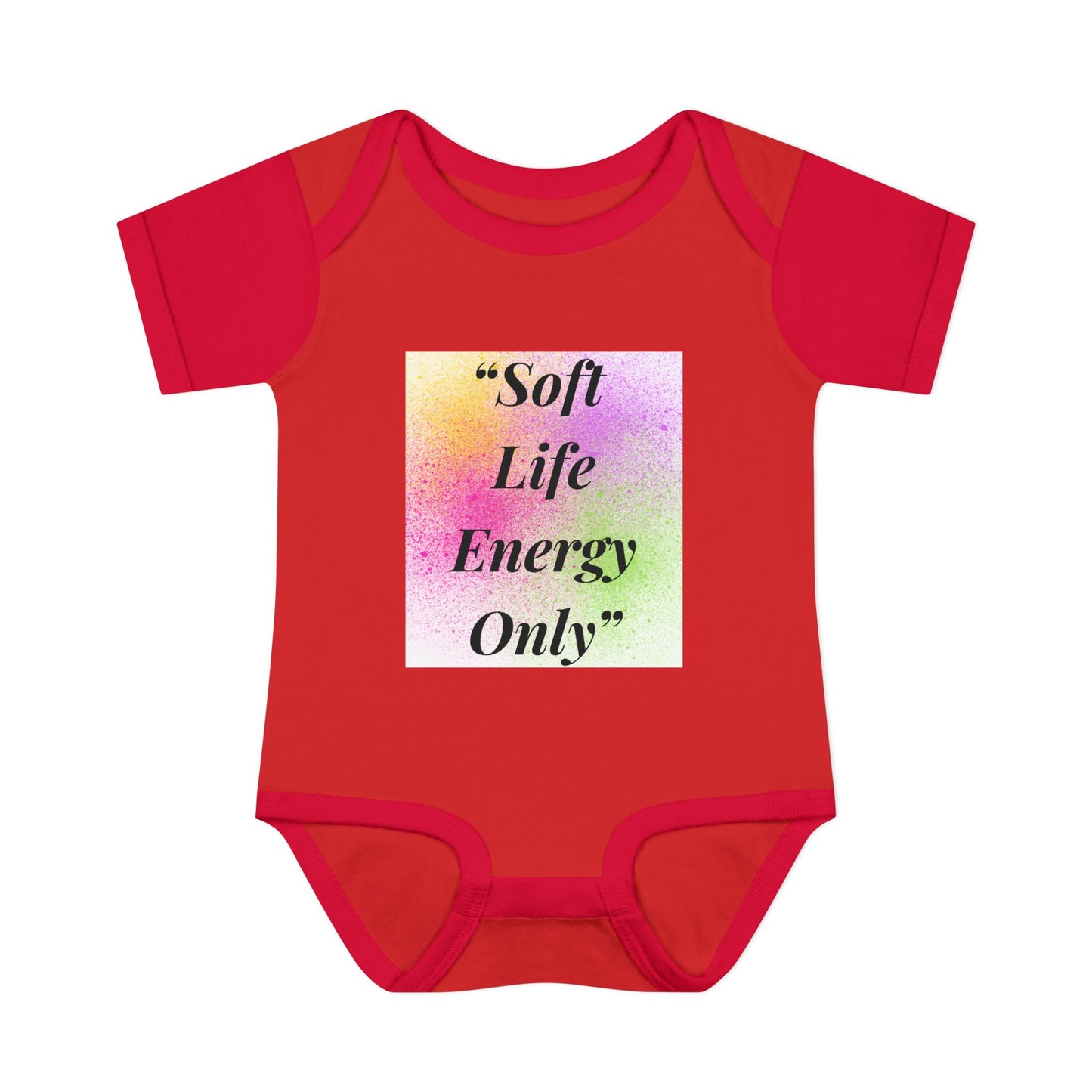 Cute Soft Life Energy Only Baby Bodysuit