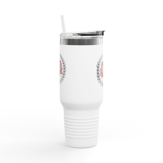 40oz Insulated Travel Mug — Multipack Sizes (White or Transparent)